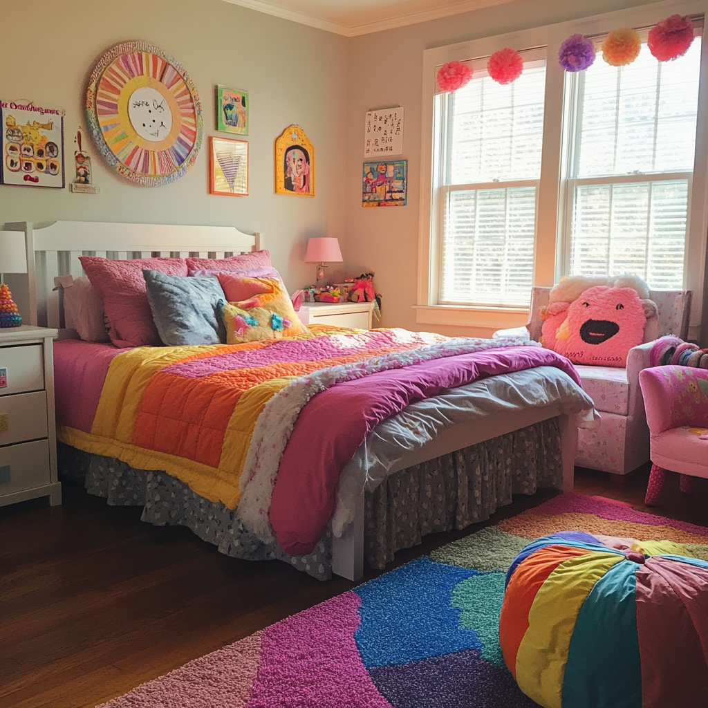 A child's bedroom | Source: Midjourney