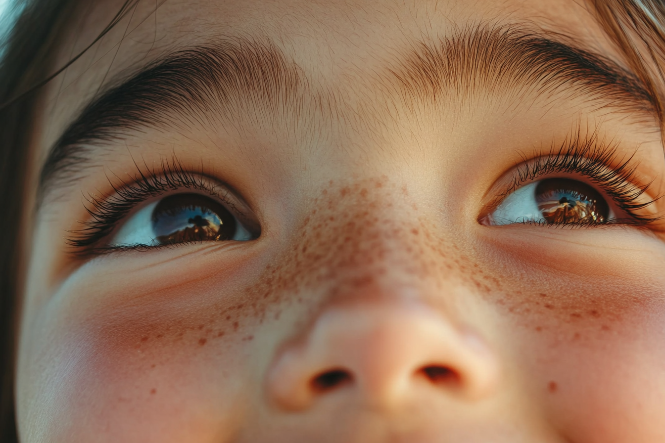 Close up of a girl's eyes | Source: Midjourney