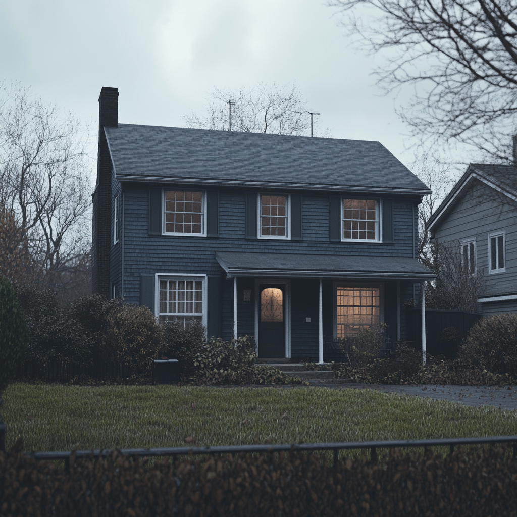 A gray house | Source: Midjourney