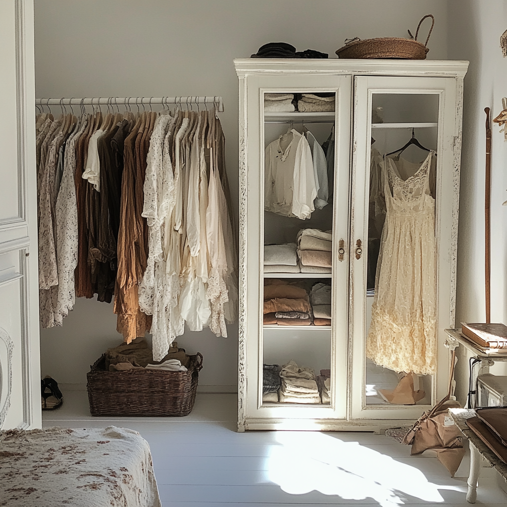 A woman's closet | Source: Midjourney