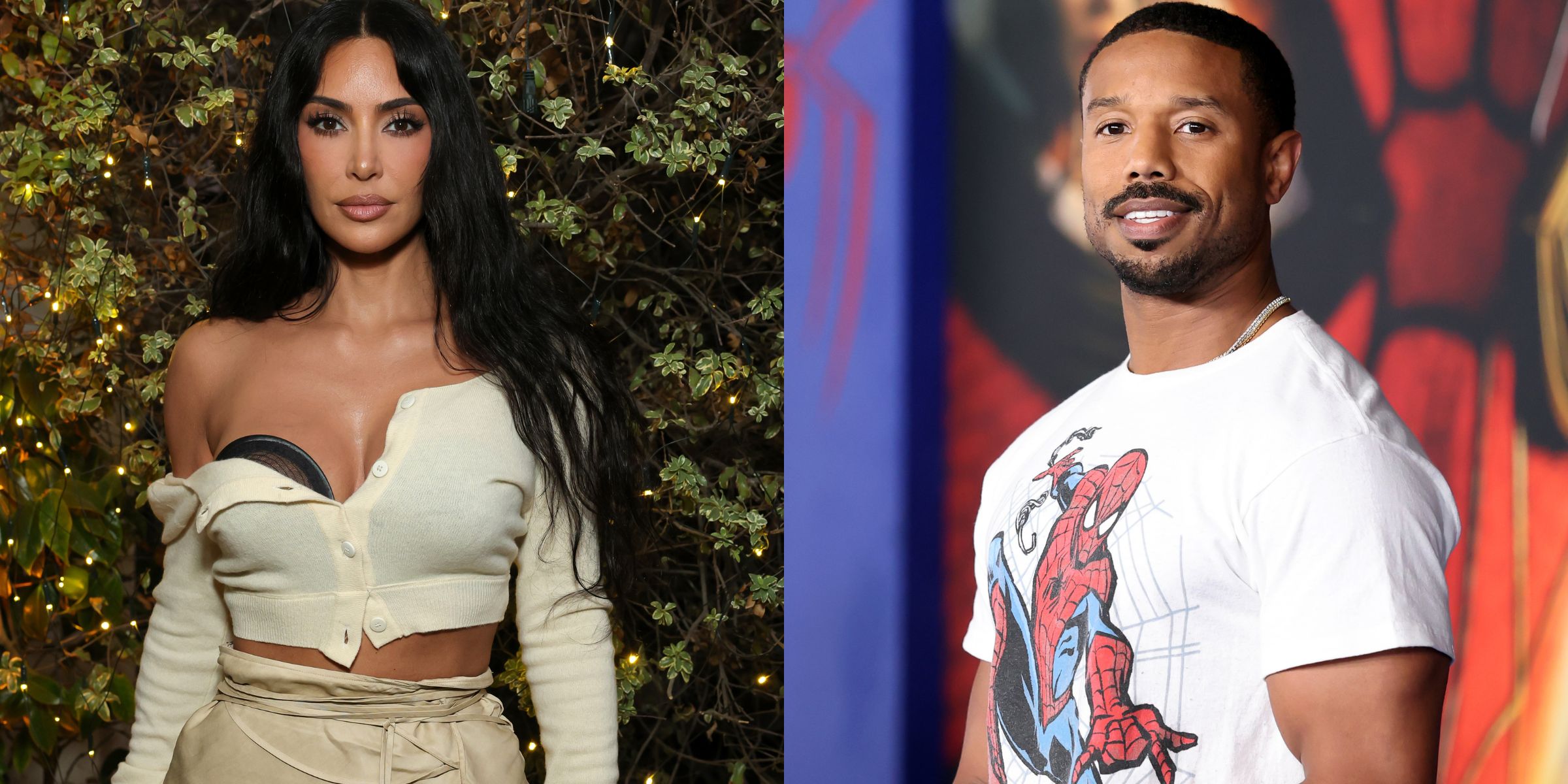 Kim Kardashian | Michael B. Jordan | Source: Getty Images