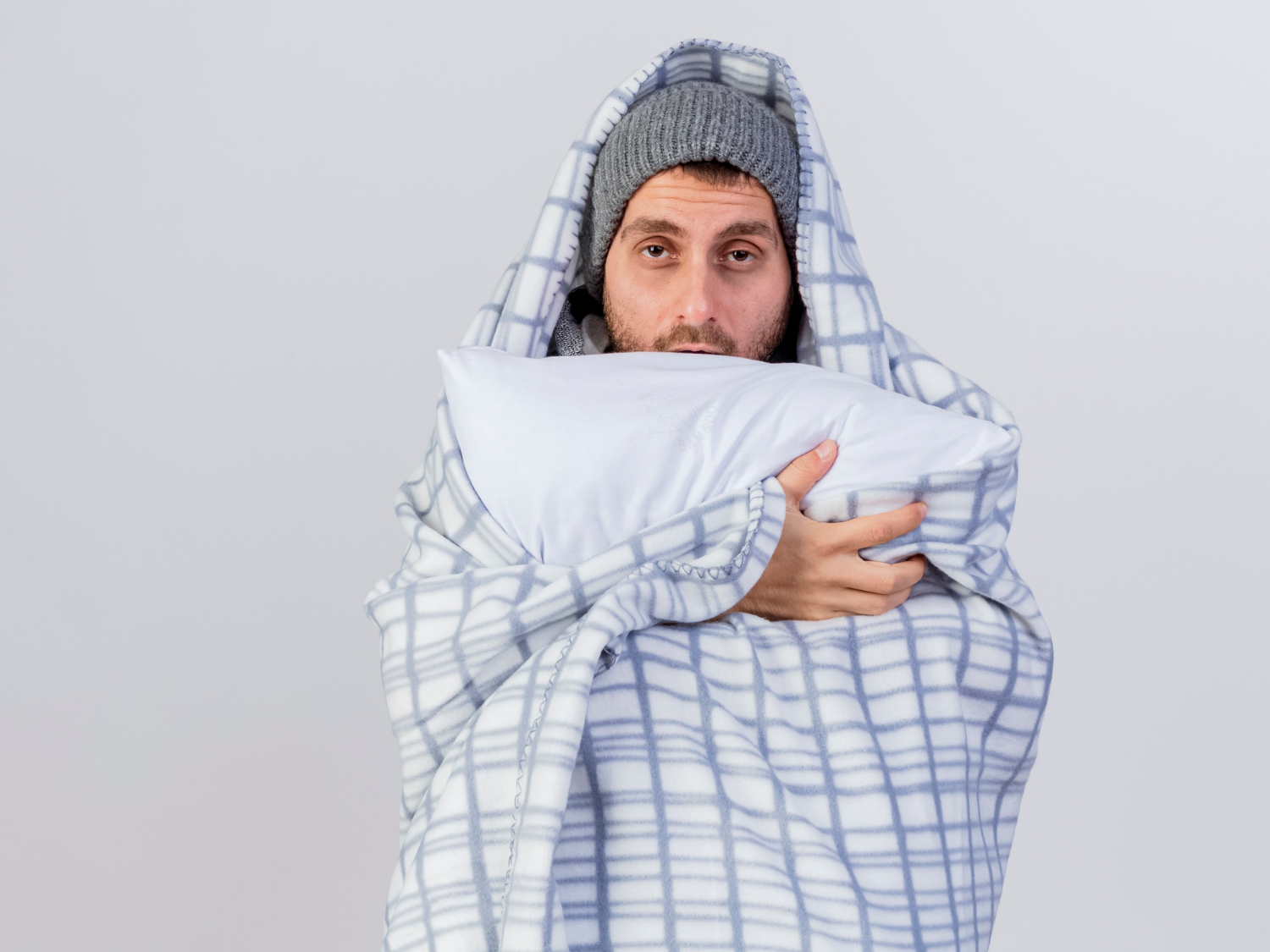 A man wrapped in blanket | Source: Freepik