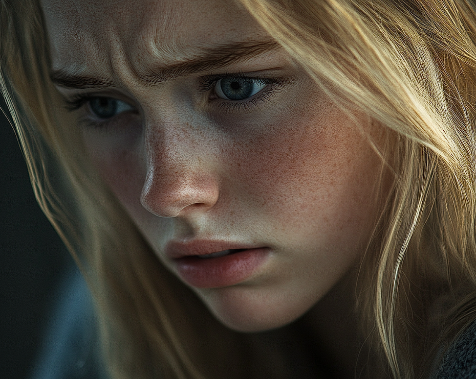 A shocked woman | Source: Midjourney