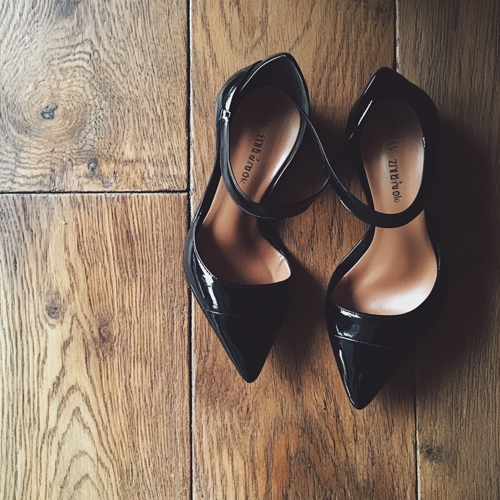 A pair of heels on the floor | Source: Midjourney