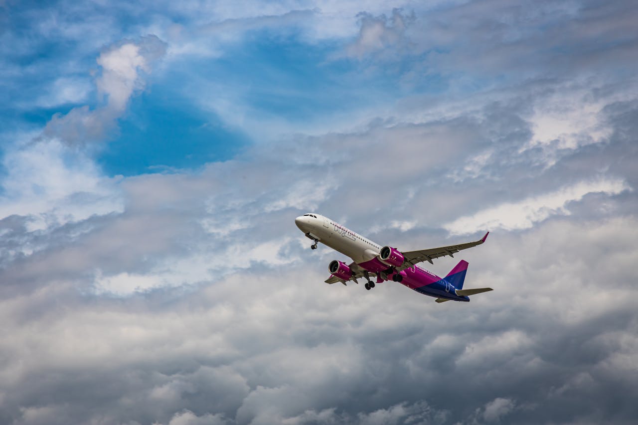 Airplane in the skies | Source: Pexels