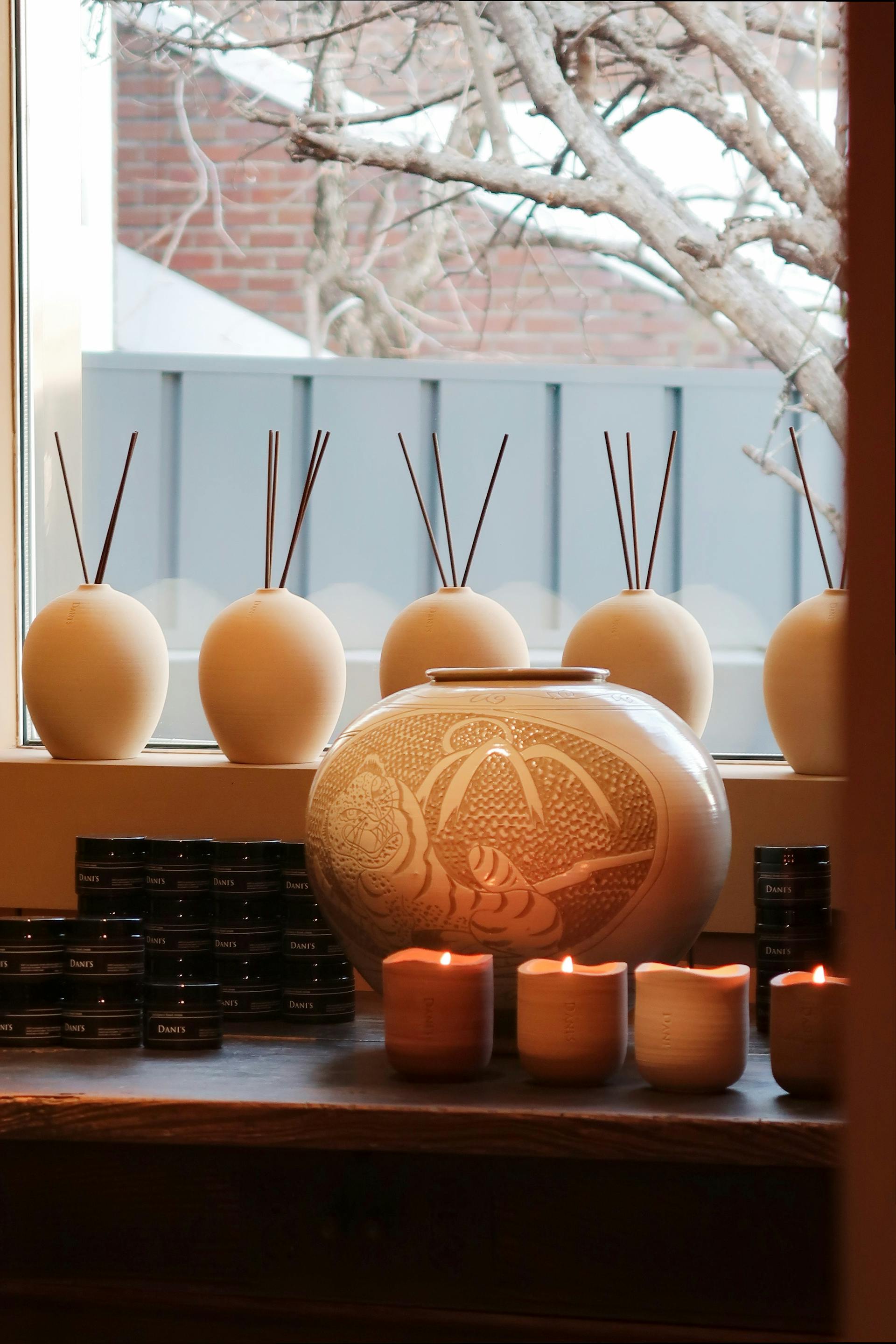 Scented candles in a store | Source: Pexels