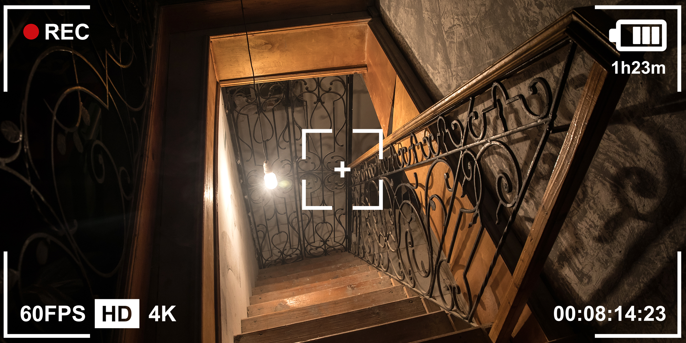 CCTV footage of a basement | Source: Shutterstock