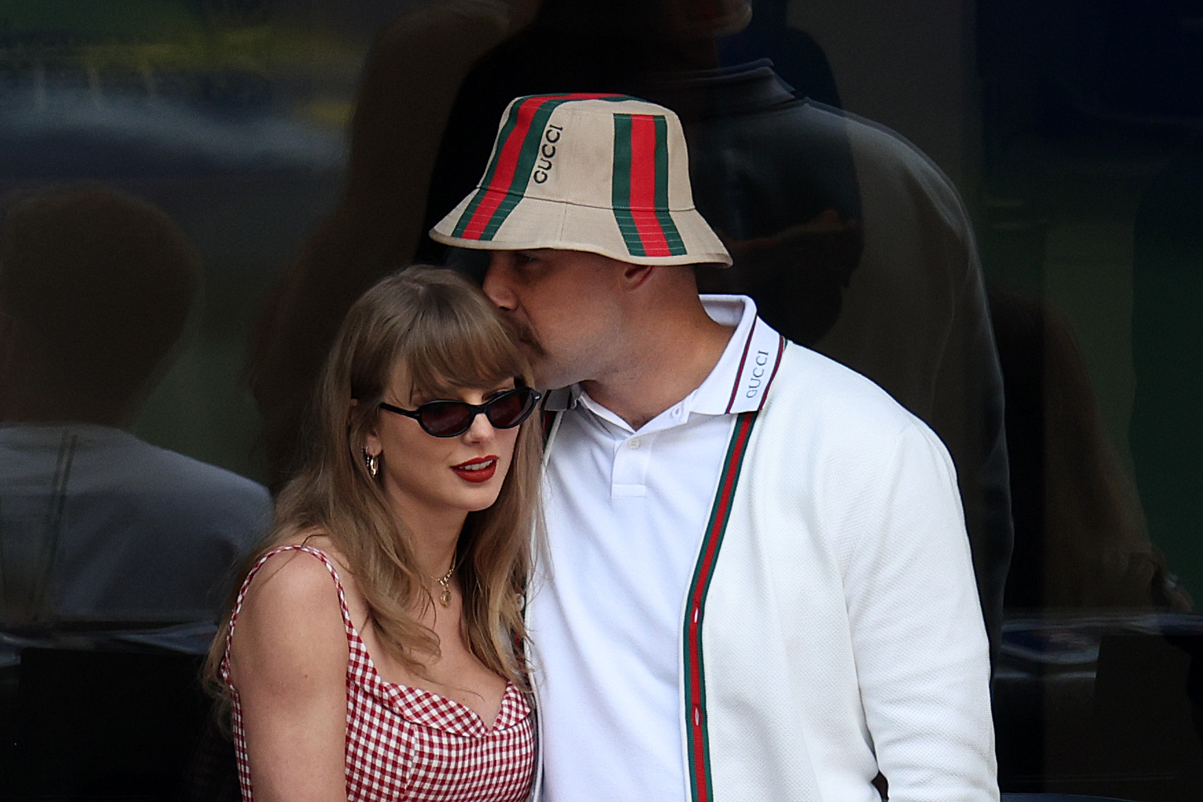 Taylor Swift and Travis Kelce at the Men's Singles Final match during the 2024 US Open in New York City on September 8, 2024. | Source: Getty Images