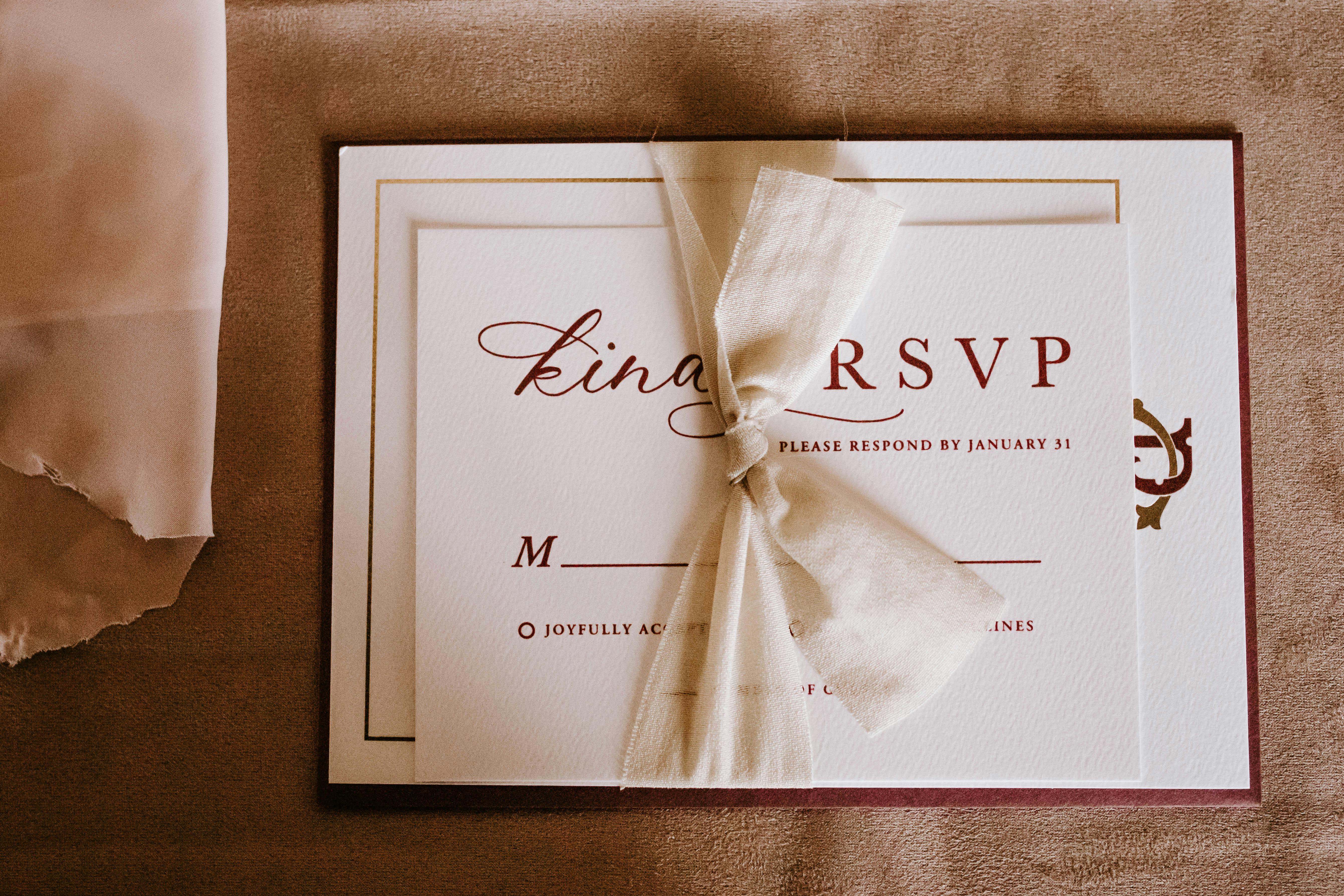 Wedding invites | Source: Pexels
