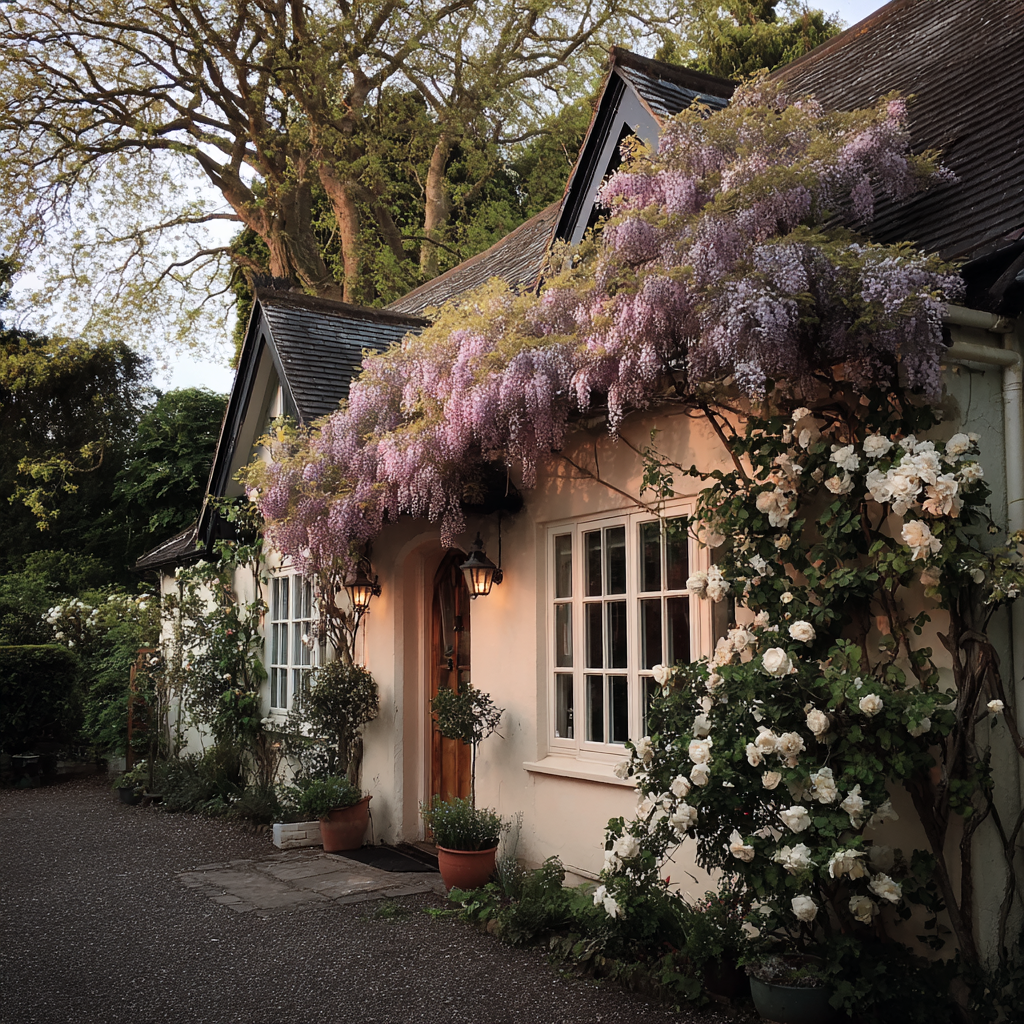 The exterior of a guest house | Source: The Celebritist