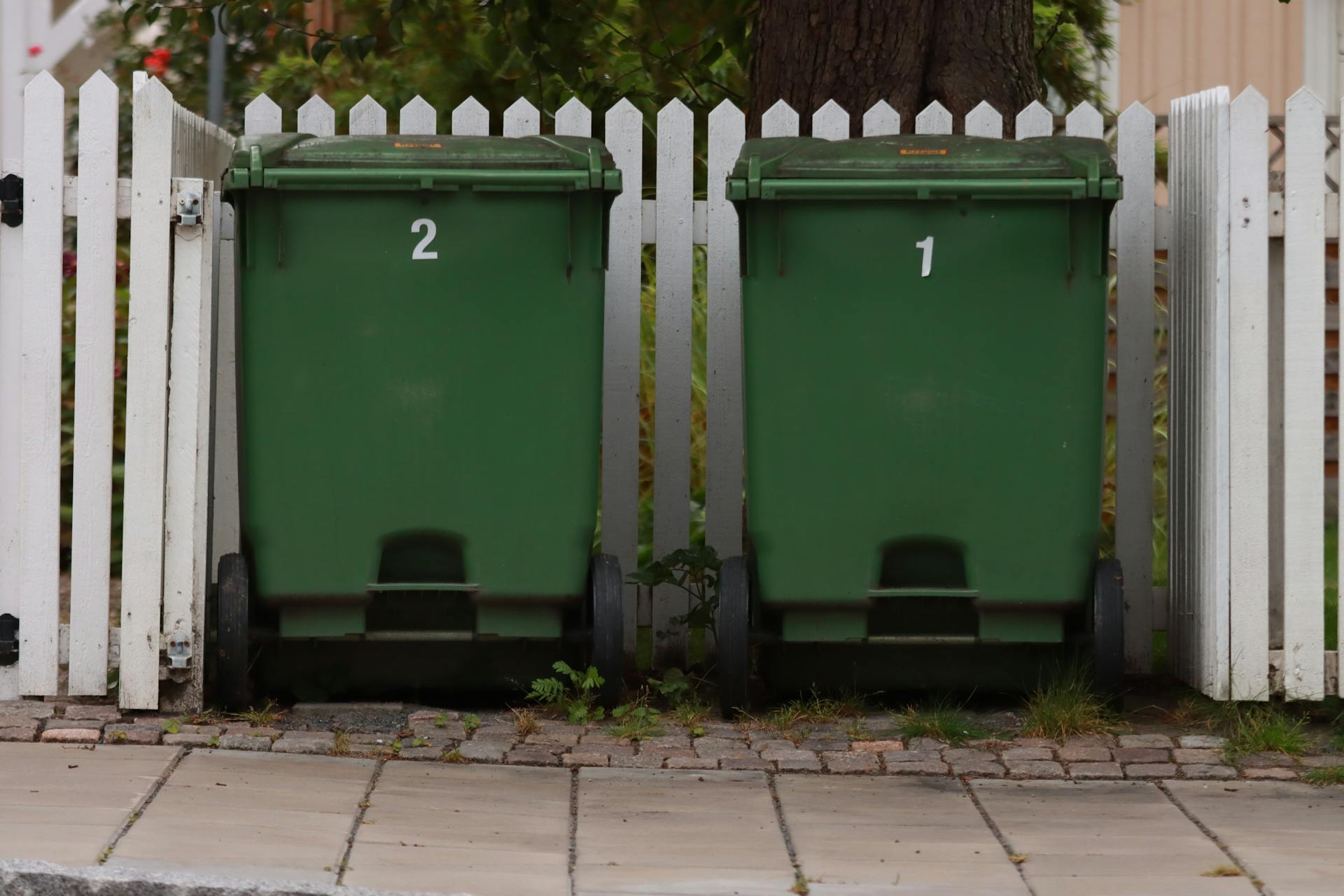 Trash bins | Source: Pexels