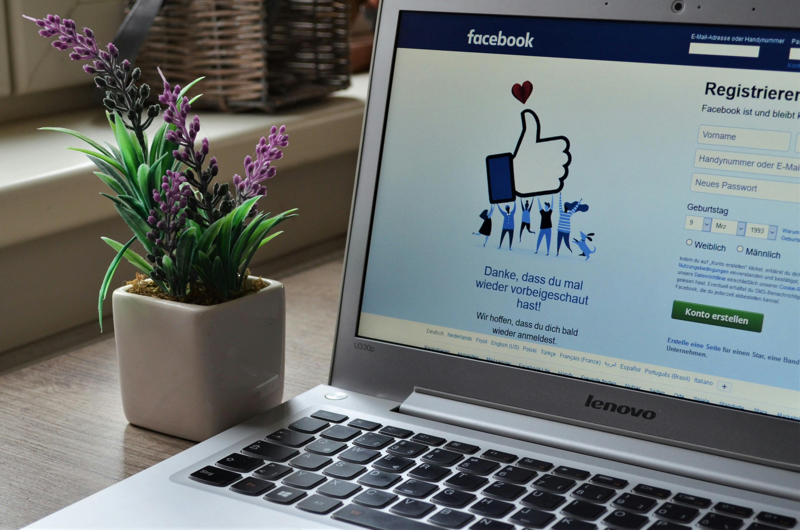 A laptop opened to social media | Source: Pexels