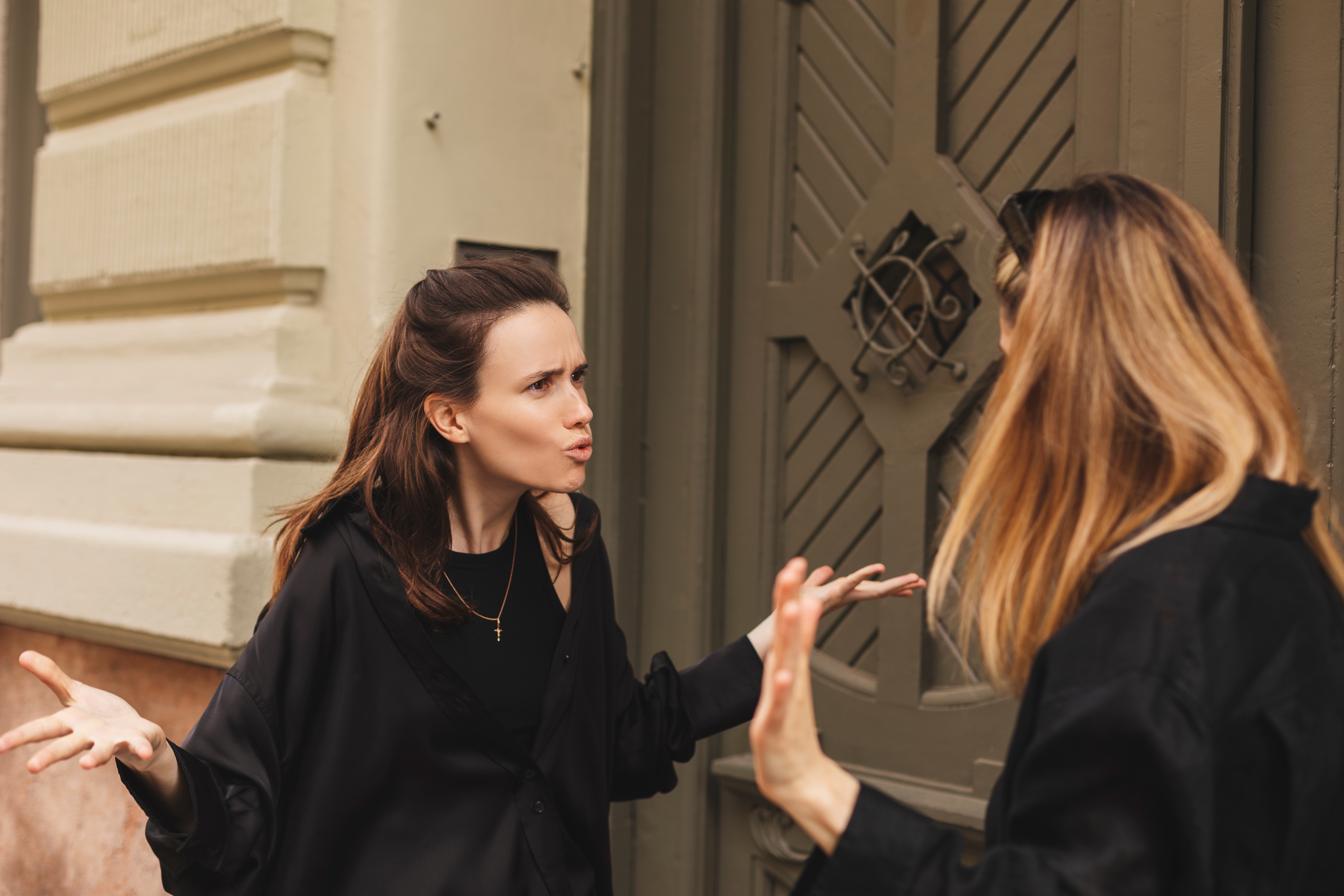 Two women arguing | Source: Shutterstock