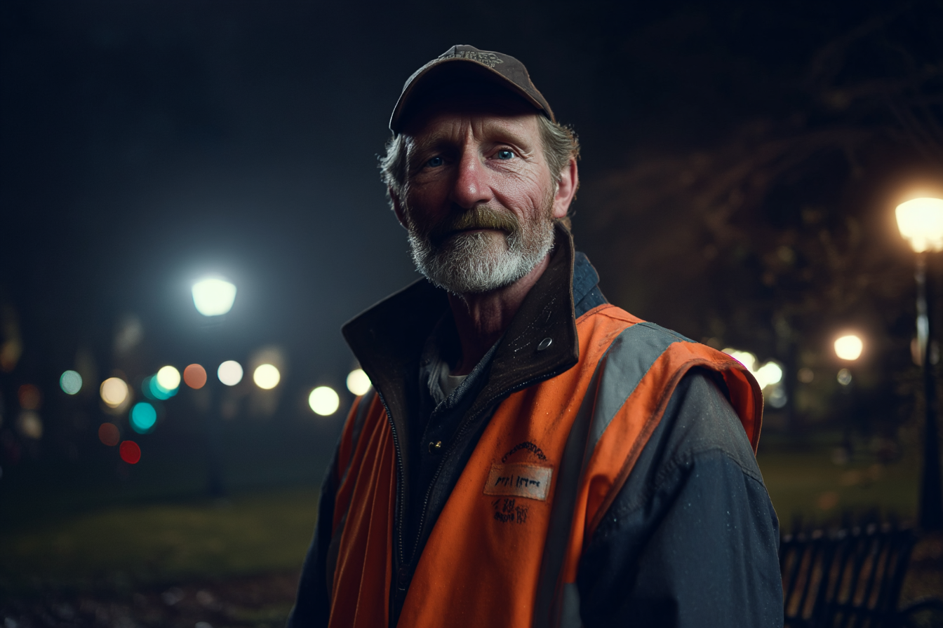 A man looking straight ahead | Source: Midjourney