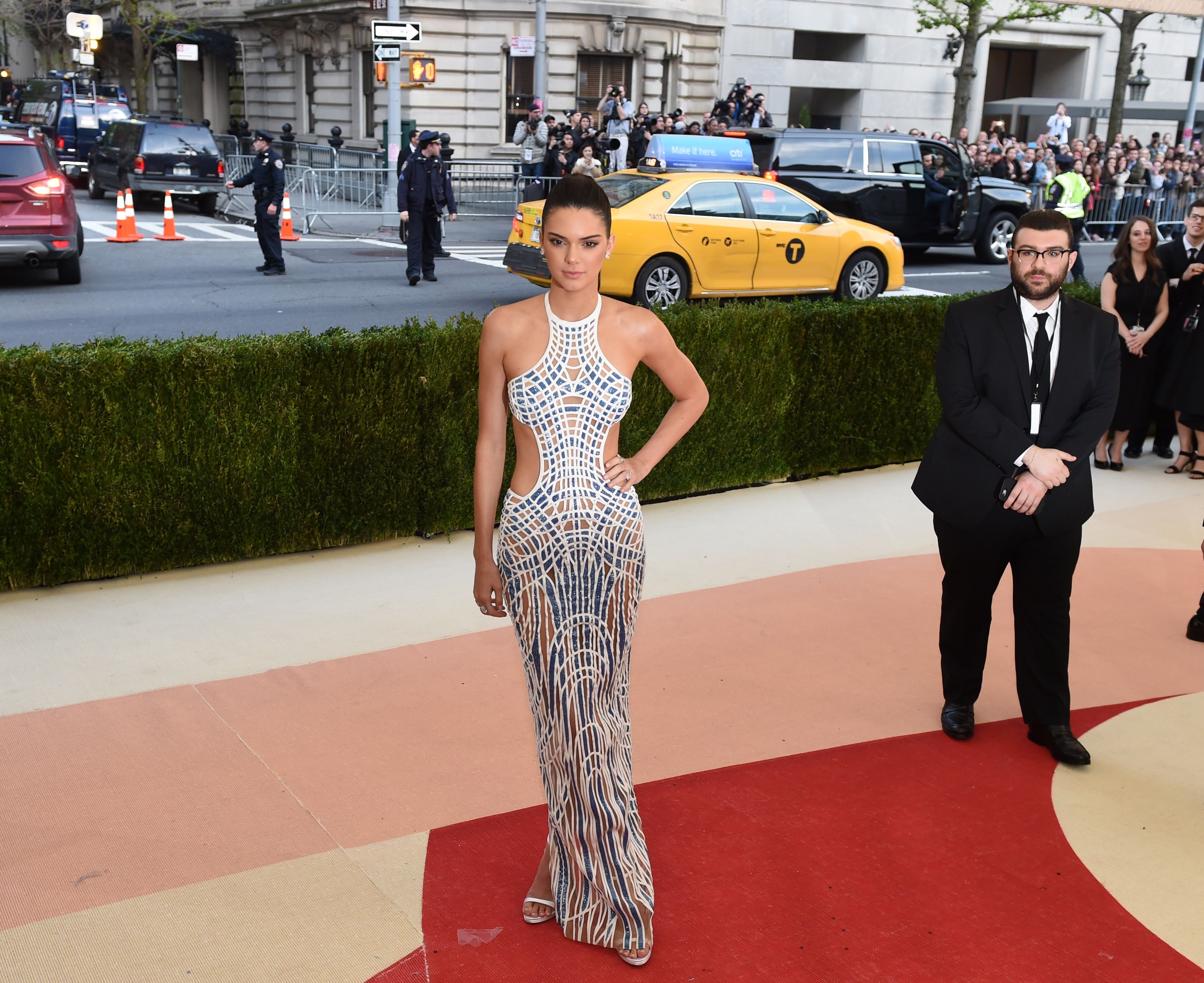 Kendall Jenner at the 2016 Met Gala on May 3 in New York. | Source: Getty Images