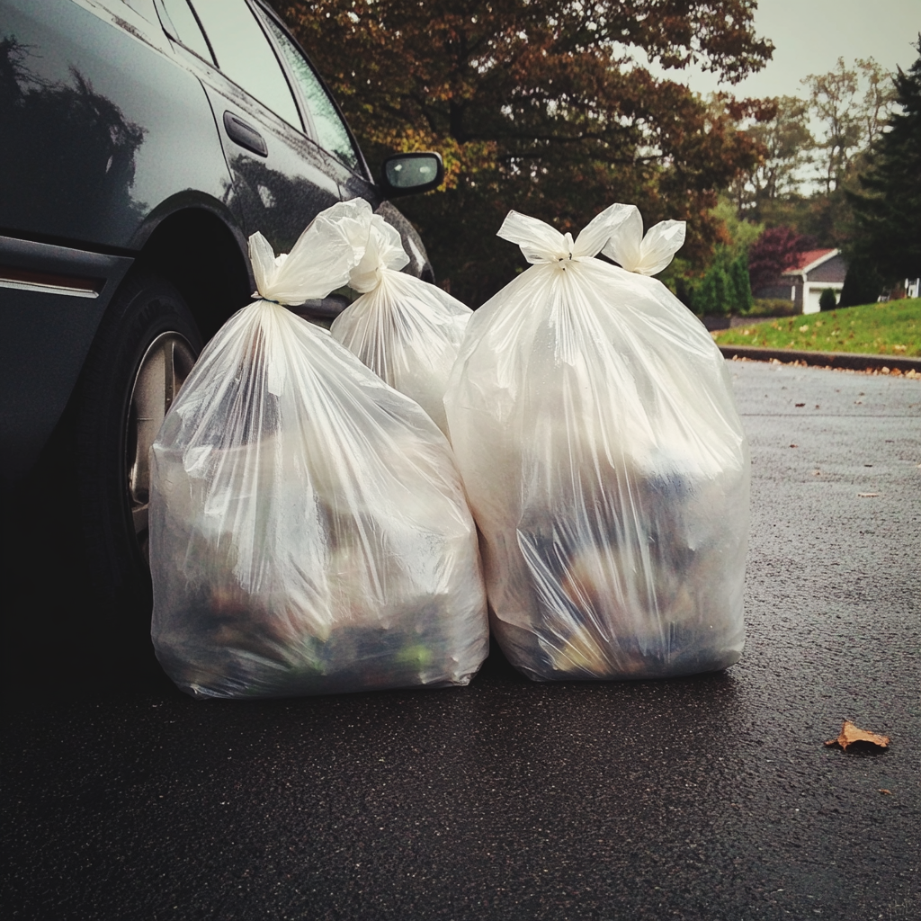 Bags of groceries | Source: Midjourney