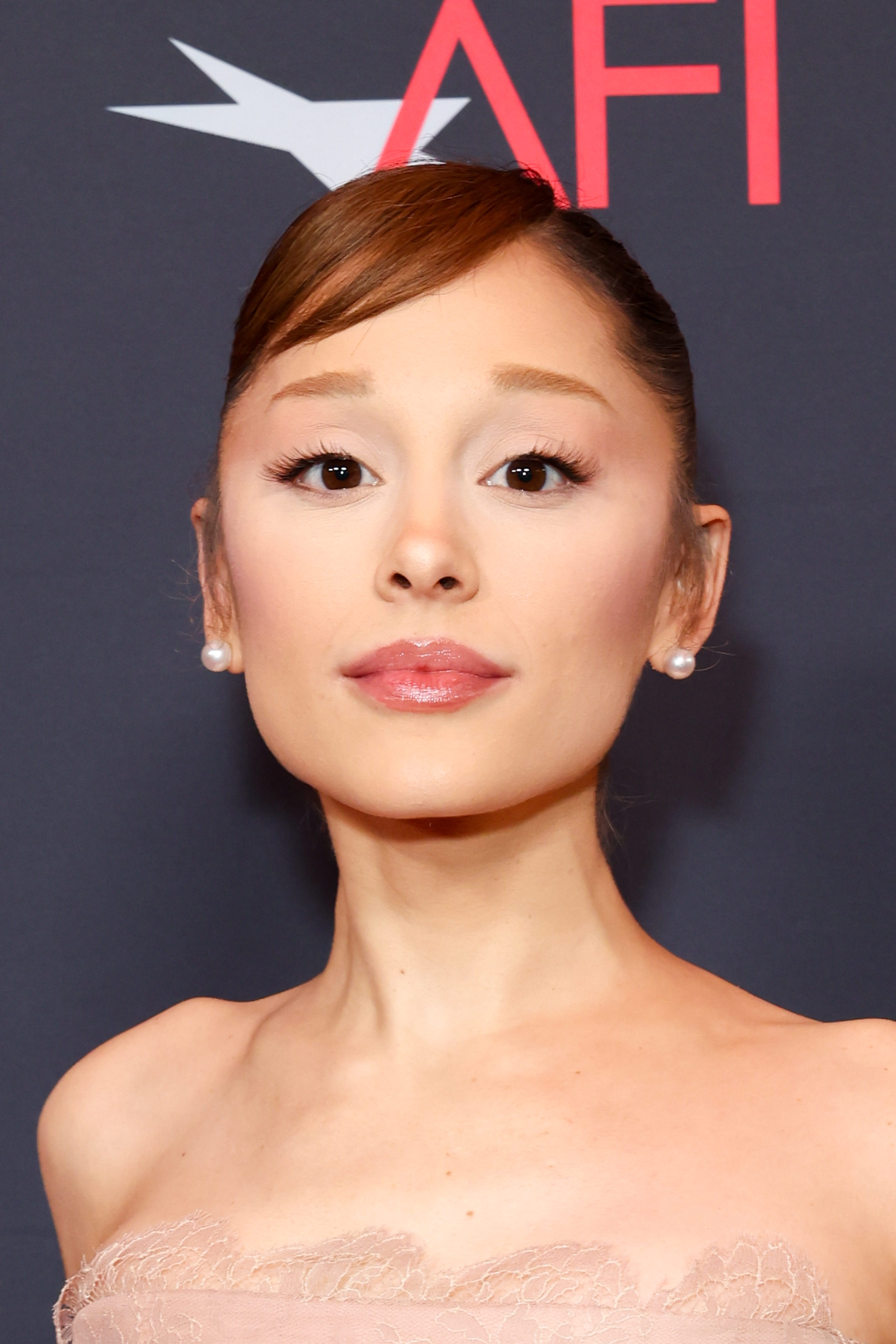 Grande is pictured at the 2026 AFI Awards. Her later comments about beauty have emphasized becoming more open about how her relationship with her appearance has evolved. | Source: Getty Images