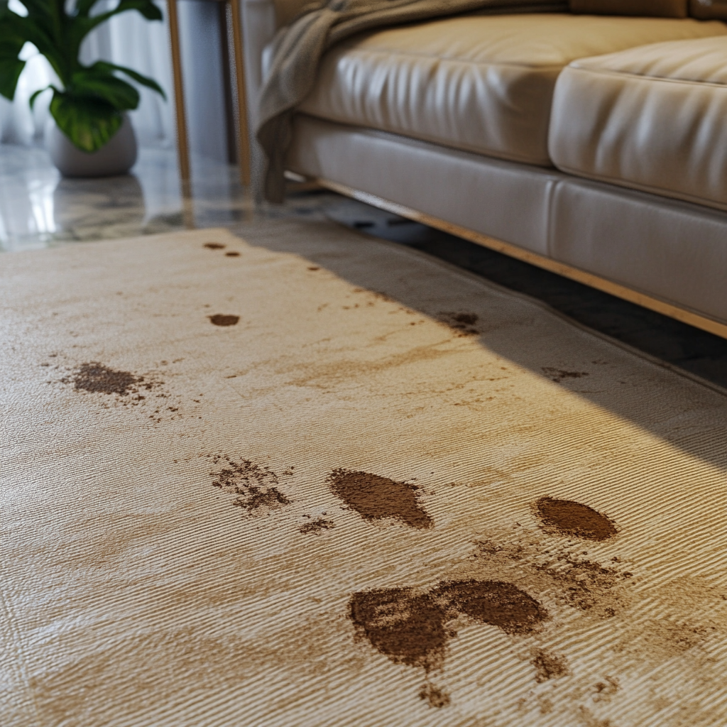 A dirty rug | Source: Midjourney