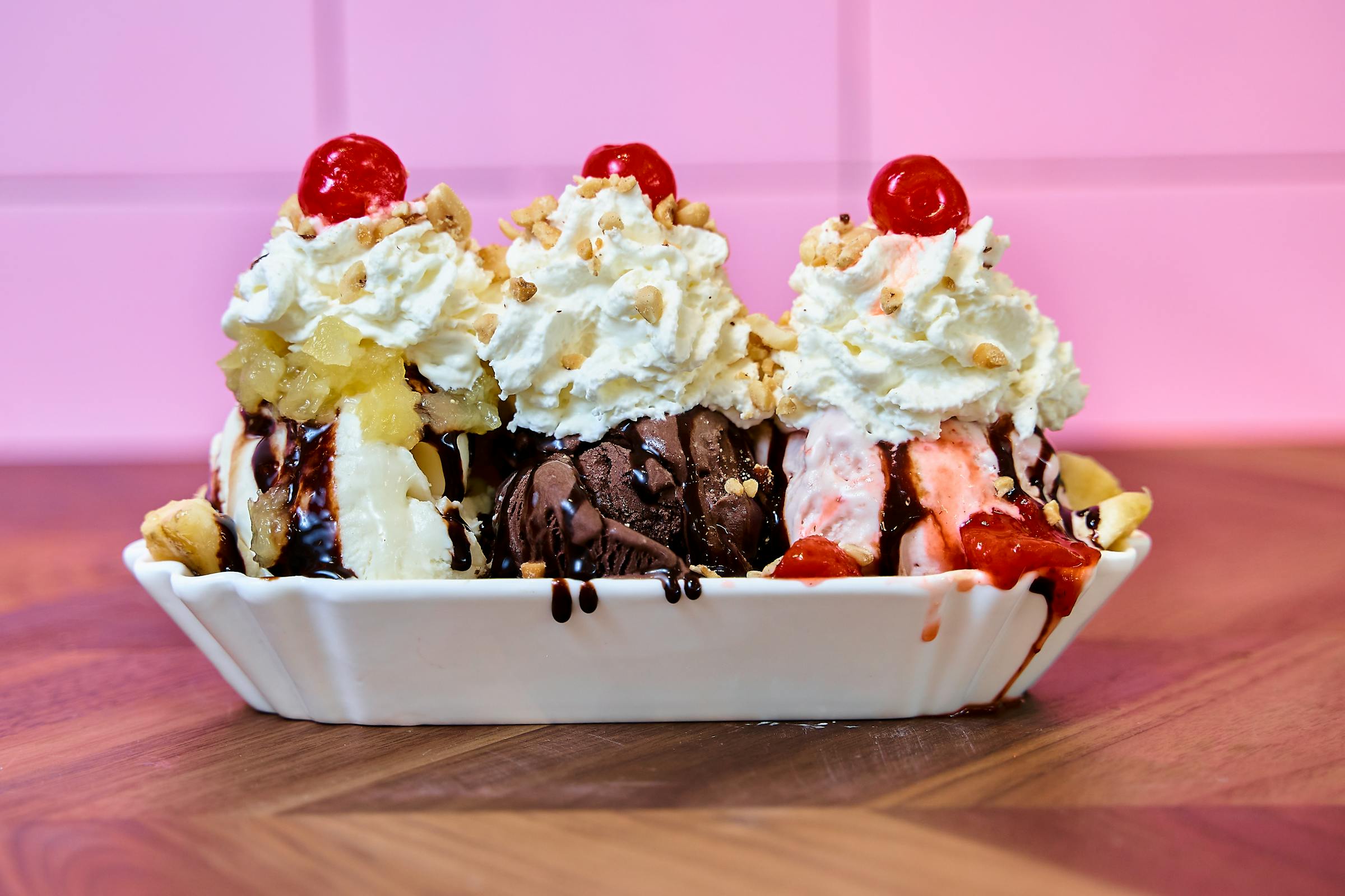 A banana split | Source: Pexels