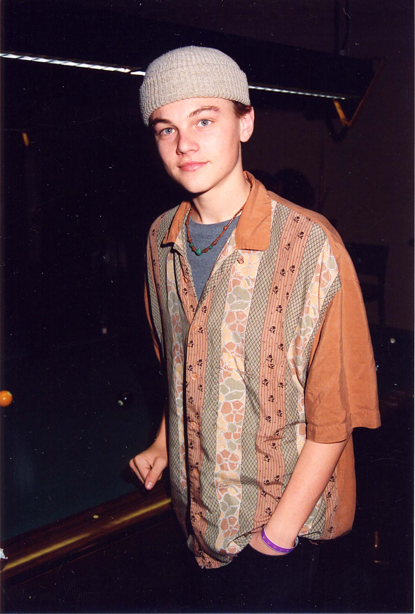 Leonardo DiCaprio attending a music event on September 9, 1989 | Source: Getty Images