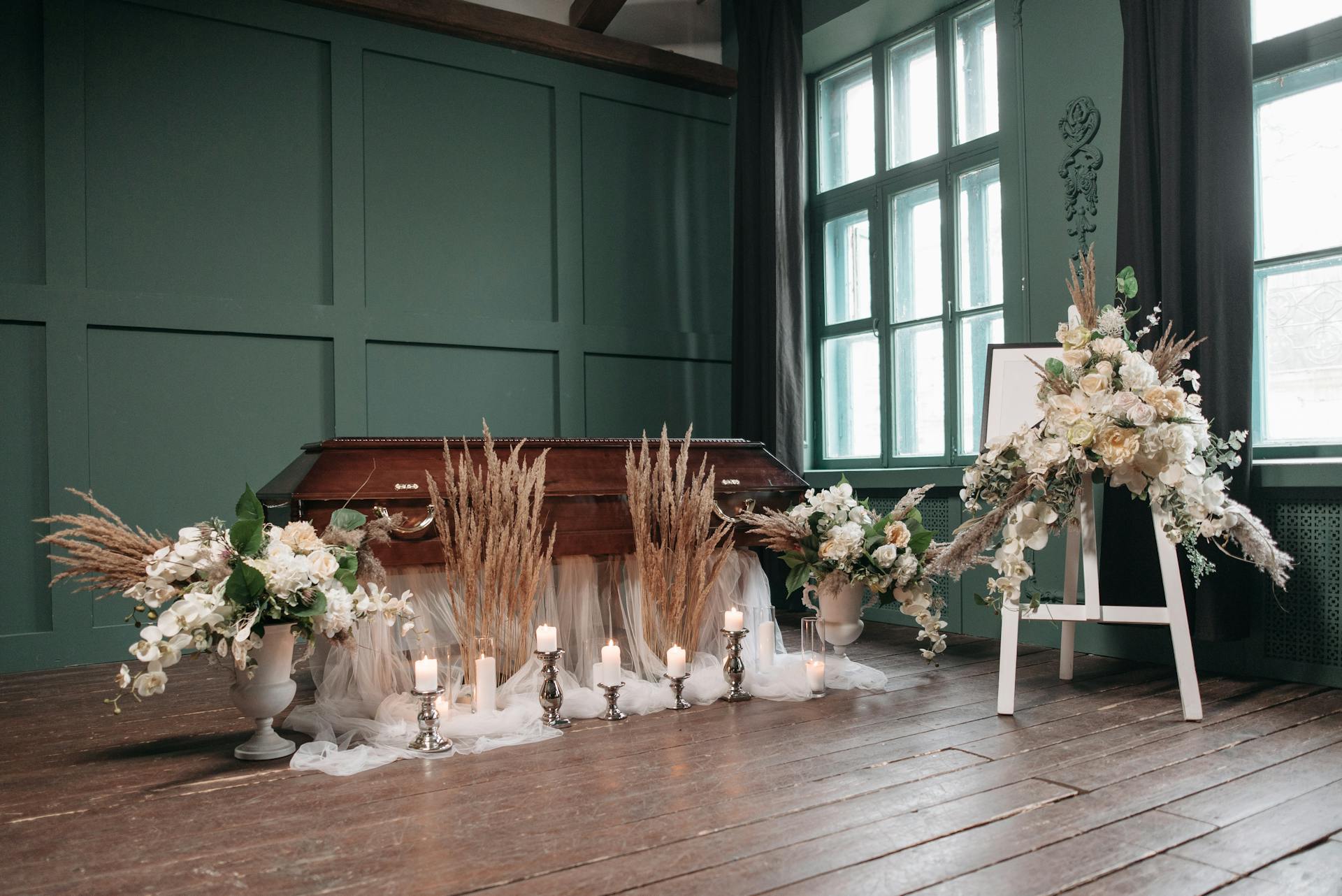 A casket prepared for a funeral | Source: Pexels