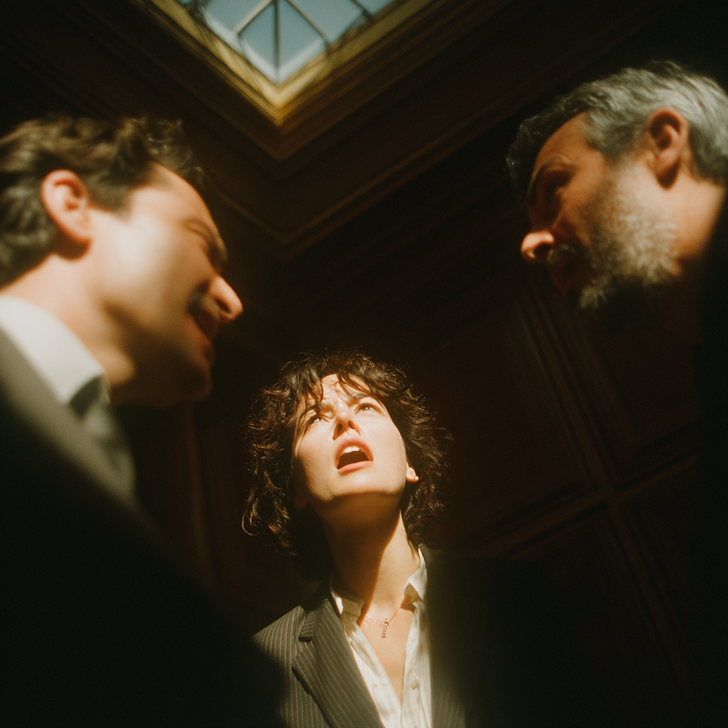 Angry people arguing in an office | Source: Midjourney