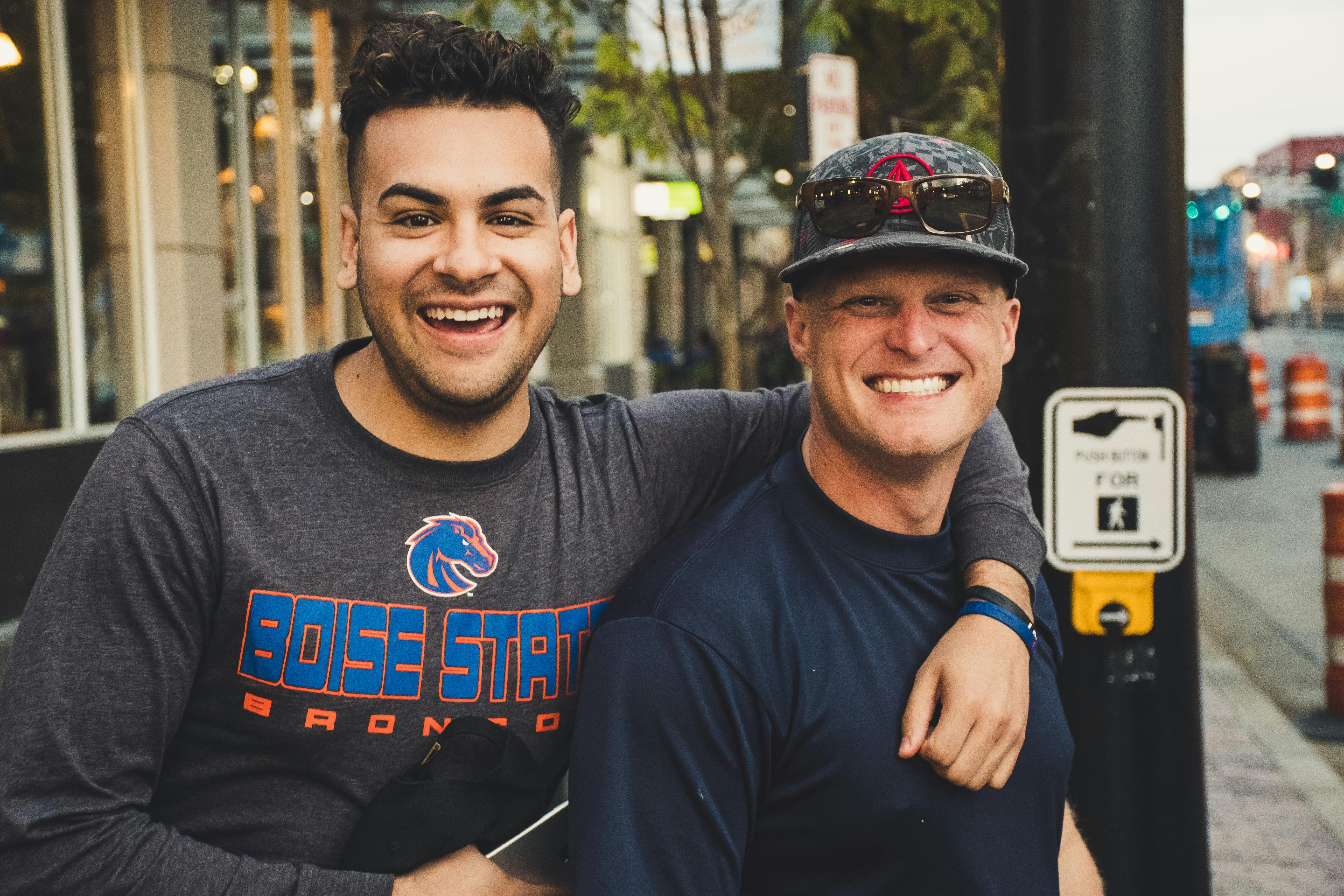 Two happy men | Source: Pexels