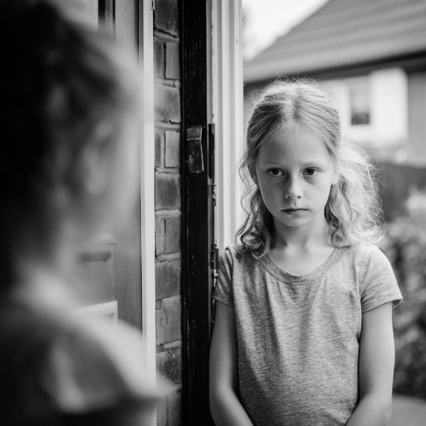 A girl staring at another girl | Source: Midjourney