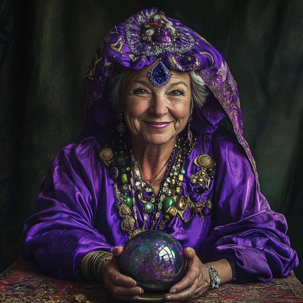 A fortune teller | Source: Midjourney