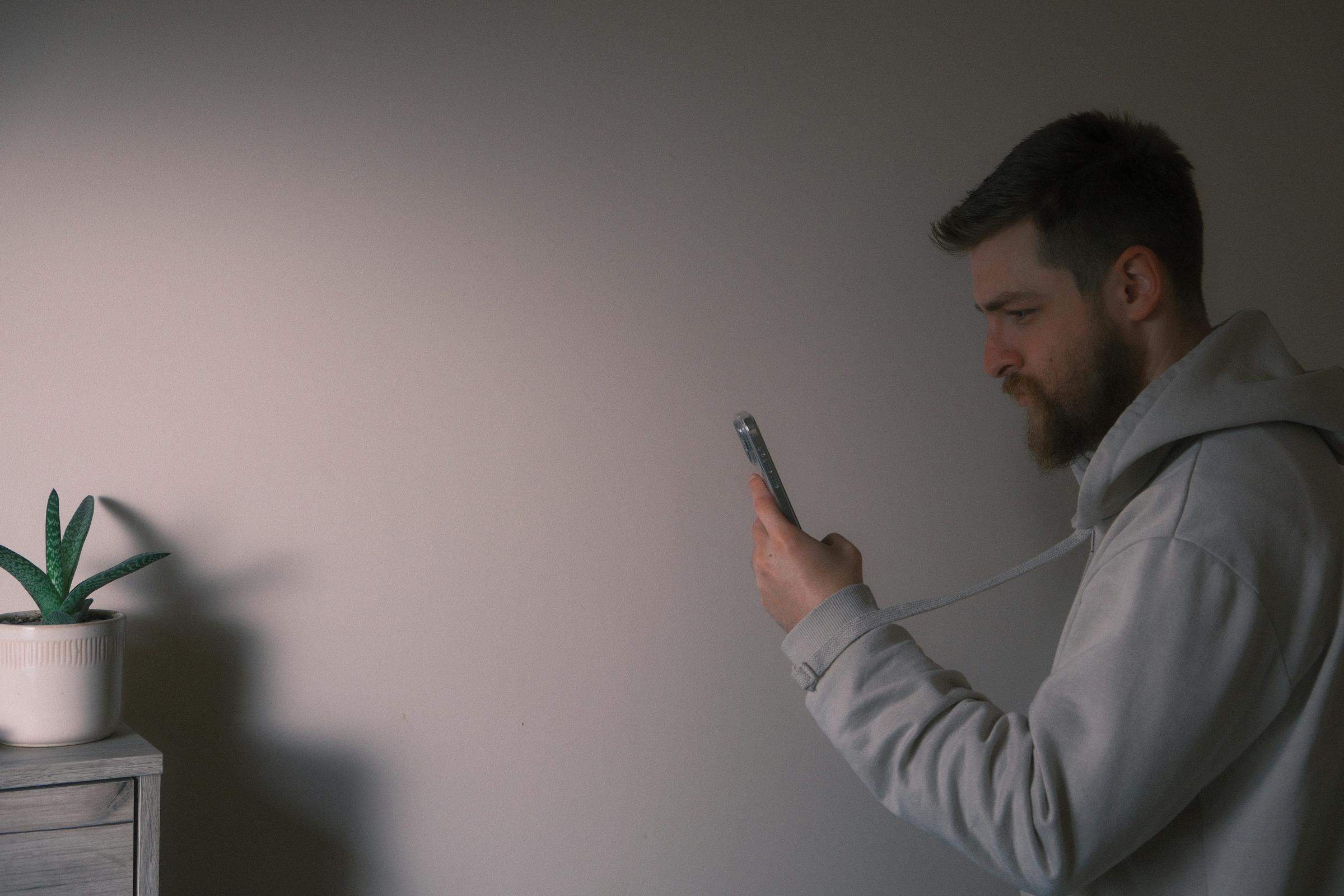 Man on a video call | Source: Unsplash