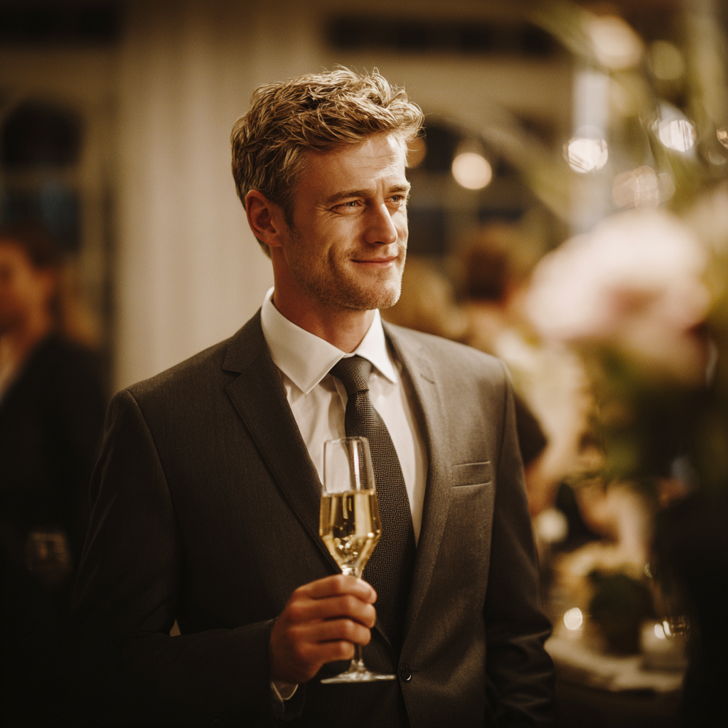 A man at his wedding | Source: Midjourney