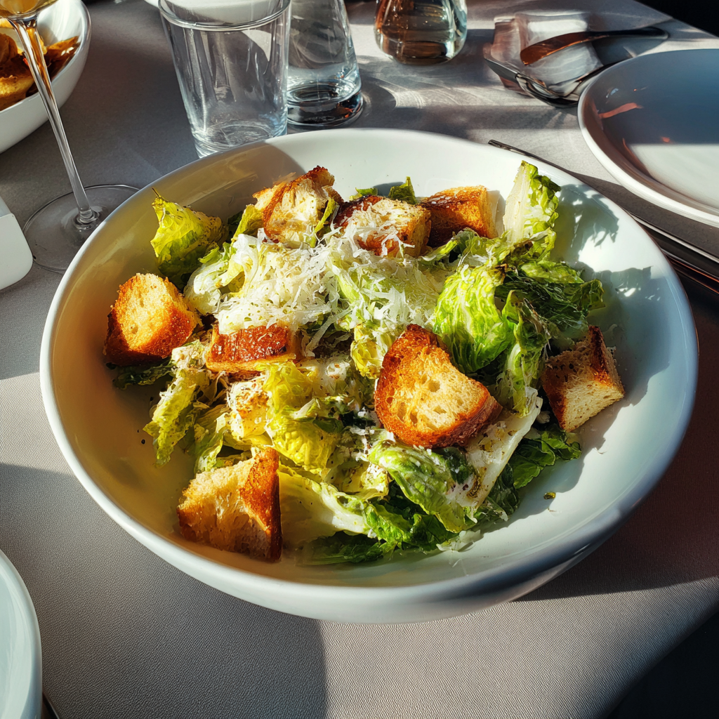 A plate of salad | Source: Midjourney