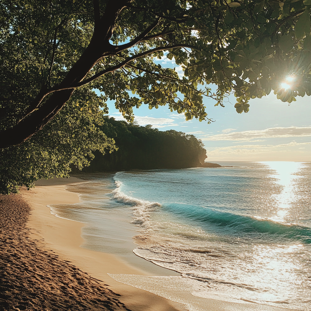 A beautiful beach | Source: Midjourney