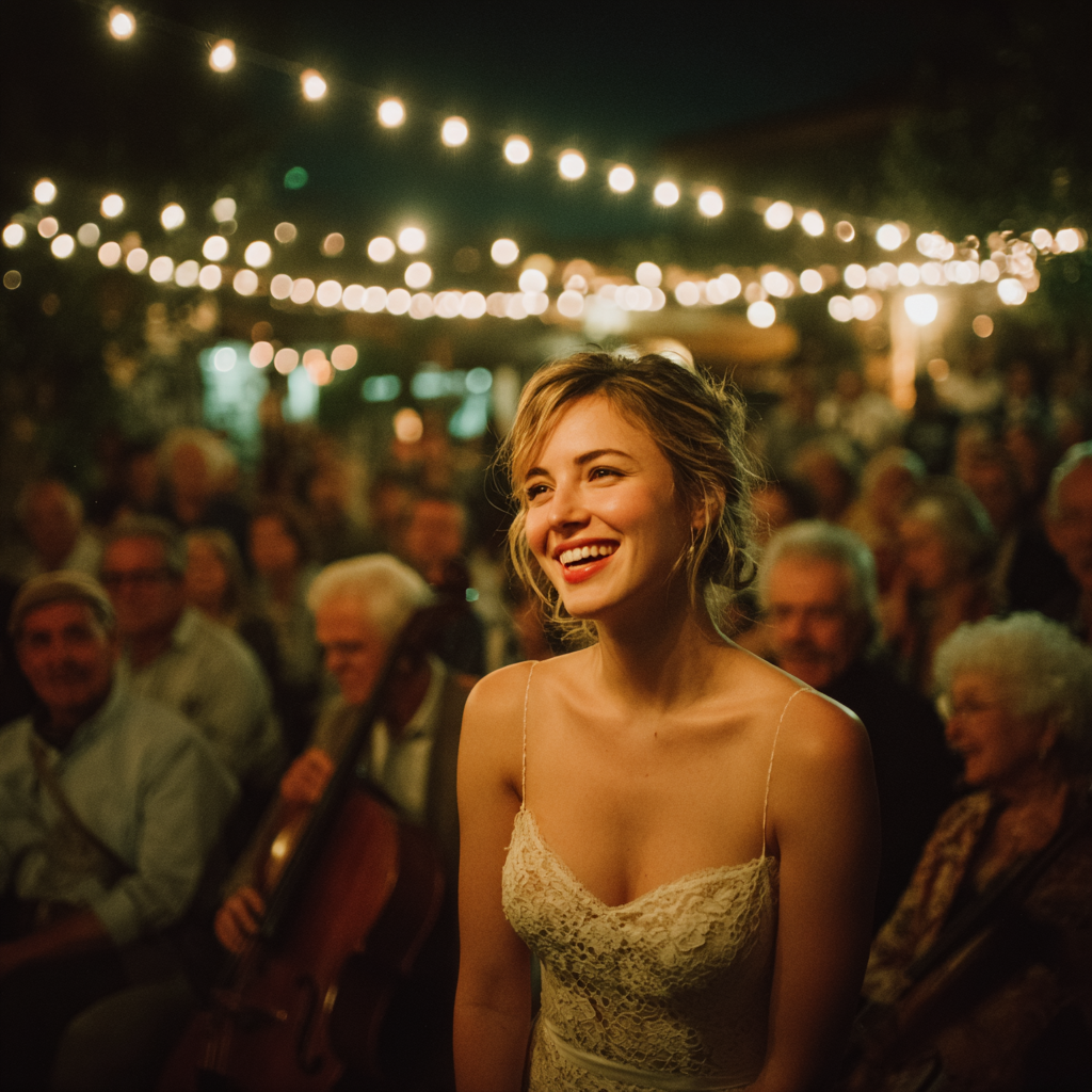 A happy bride at her wedding | Source: Midjourney