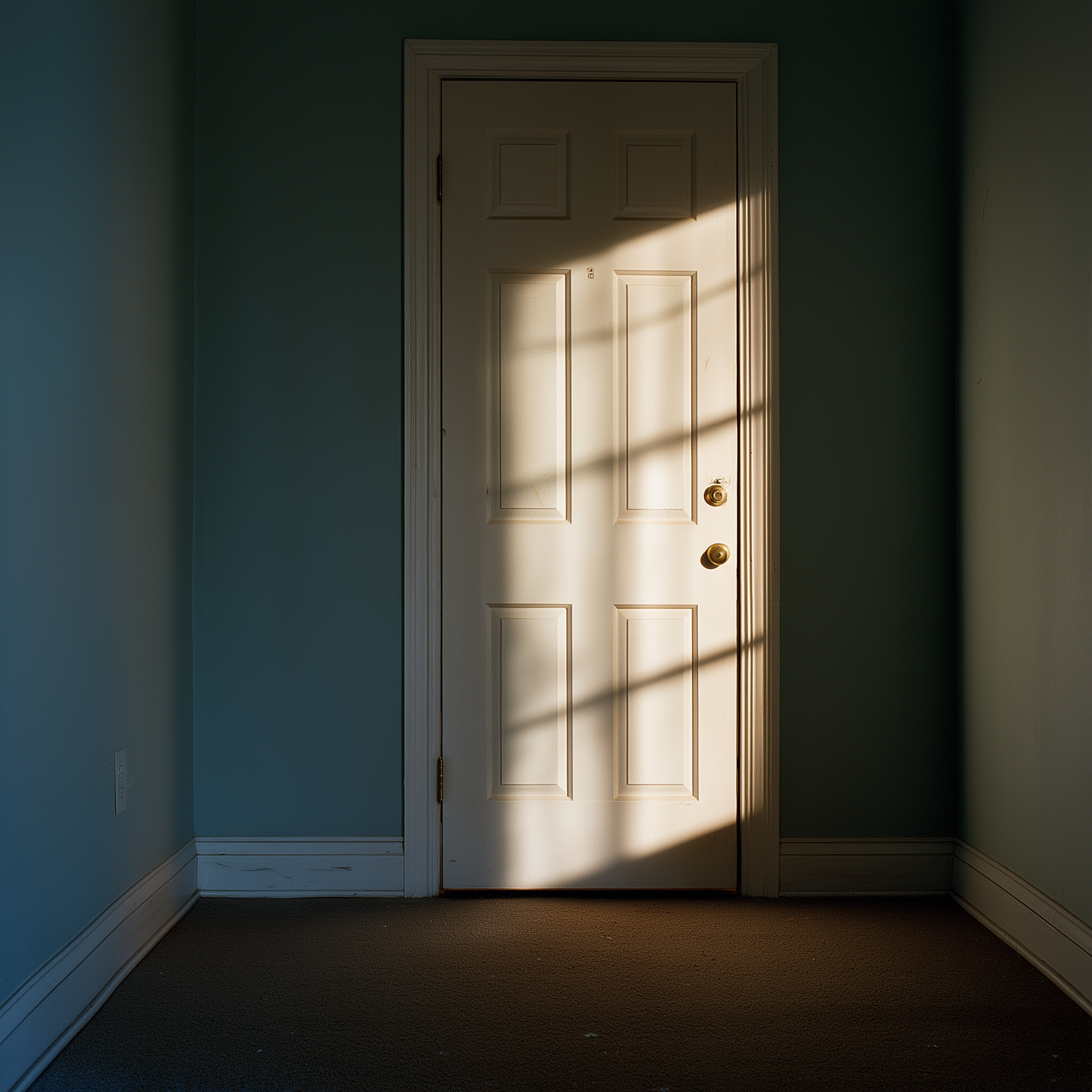 A door to a basement | Source: Midjourney