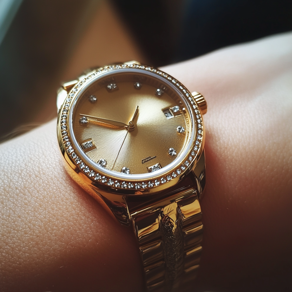 A watch on a person's wrist | Source: Midjourney