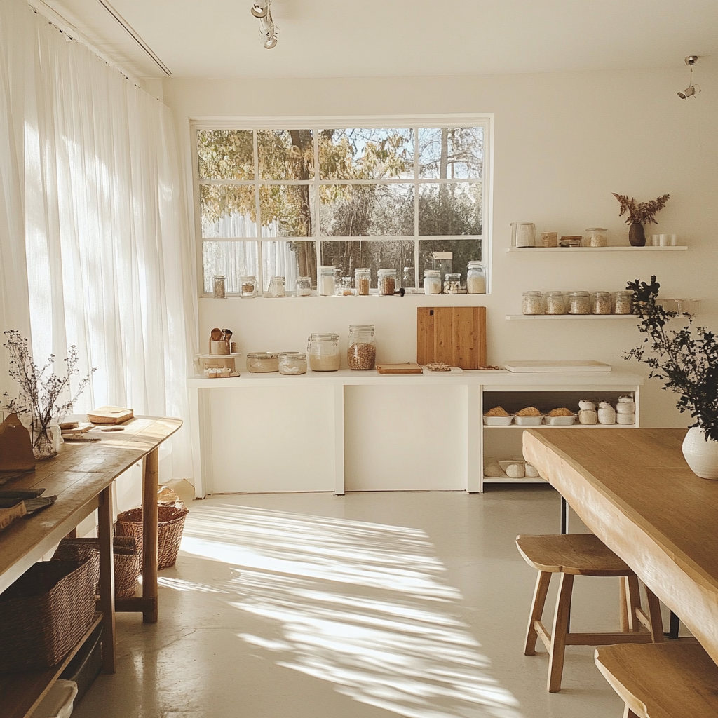 A beautiful baking studio | Source: Midjourney