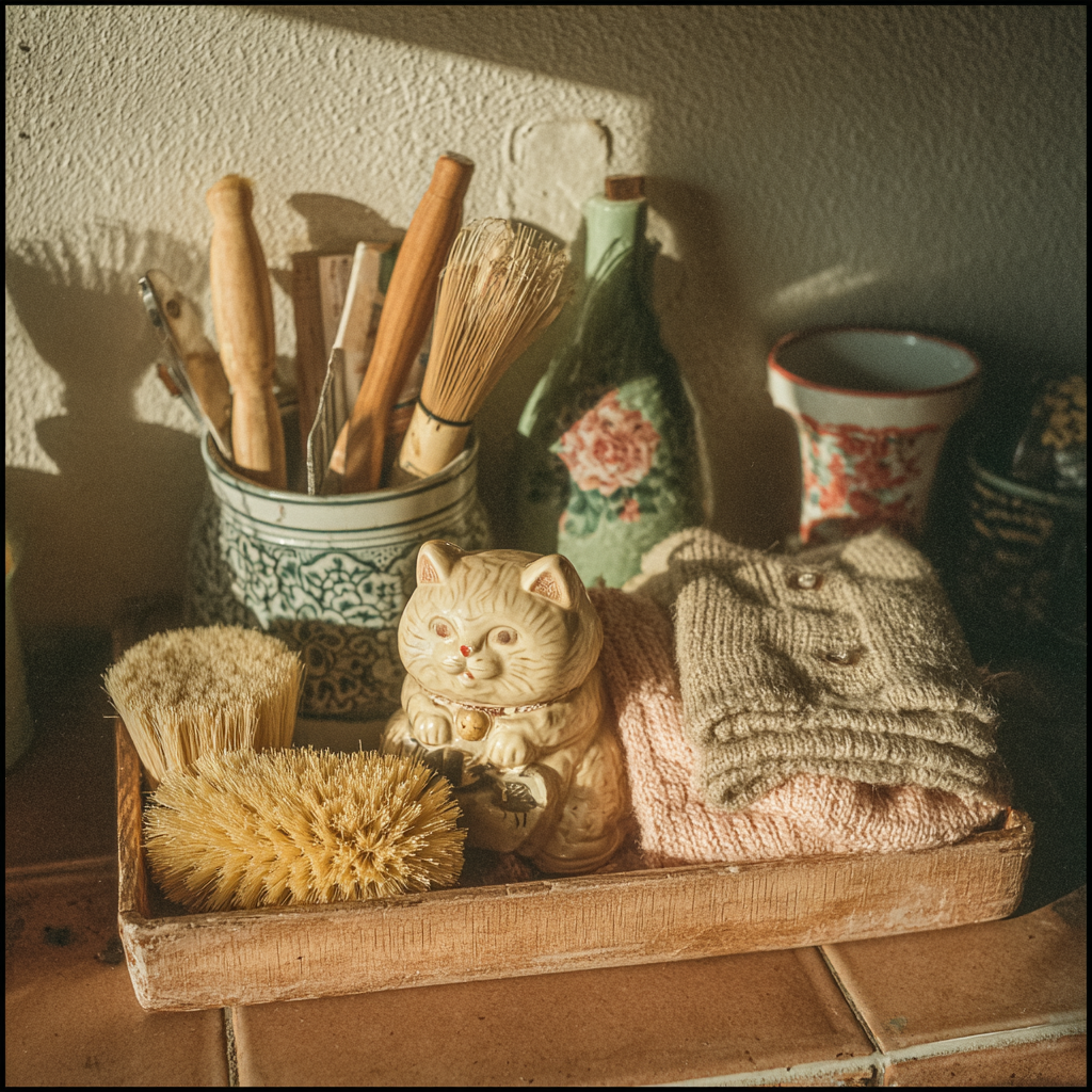 A box filled with knick-knacks | Source: Midjourney