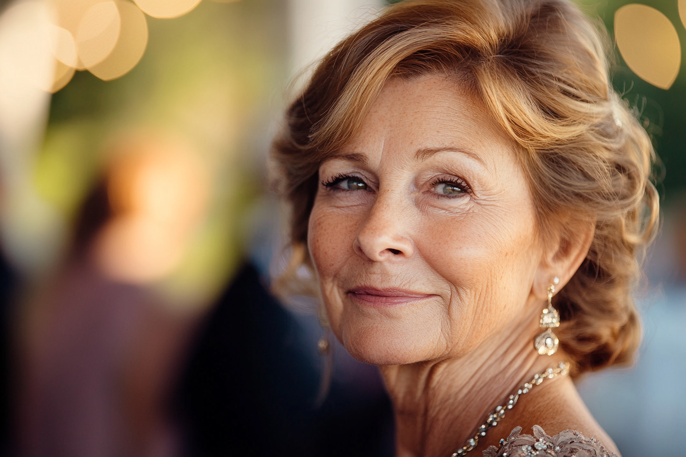 A woman at a wedding | Source: Midjourney