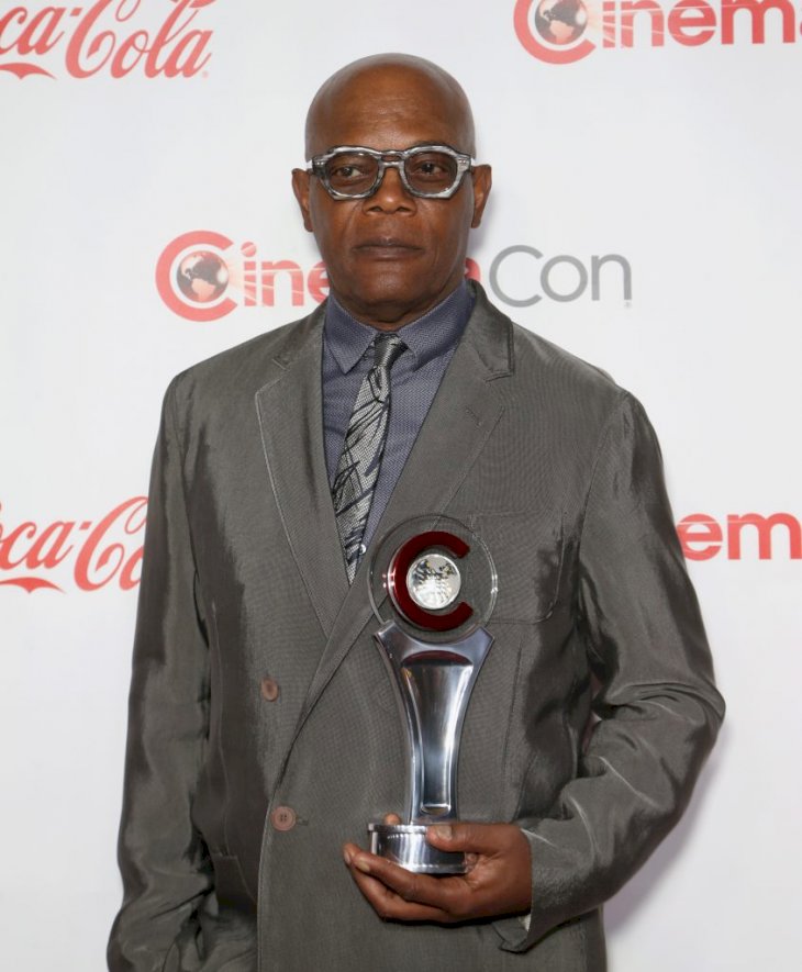 Samuel L. Jackson attends the CinemaCon Big Screen Achievement Awards at Omnia Nightclub at Caesars Palace during CinemaCon on April 26, 2018 in Las Vegas, Nevada. | Photo by Gabe Ginsberg/Getty Images