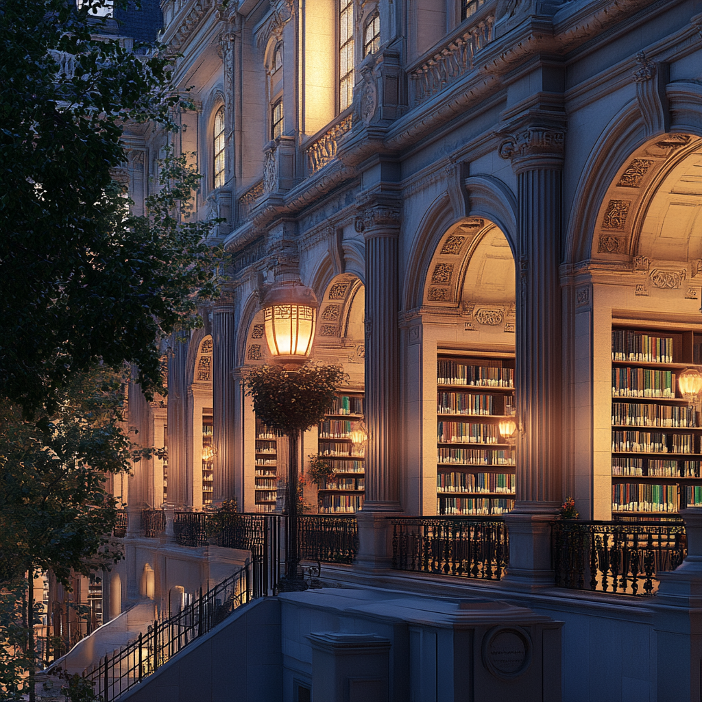 A public library | Source: Midjourney