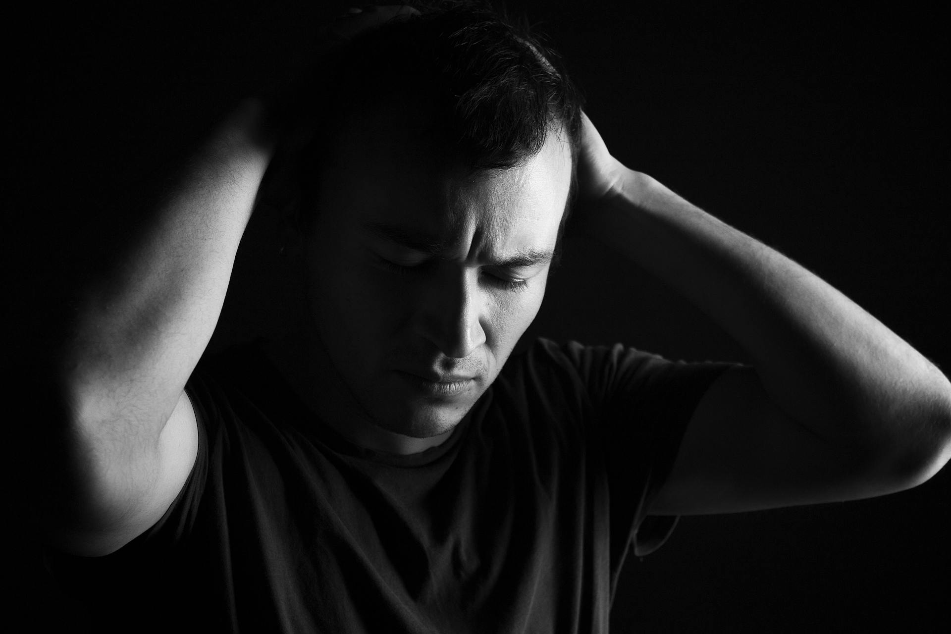 A distressed man | Source: Pexels