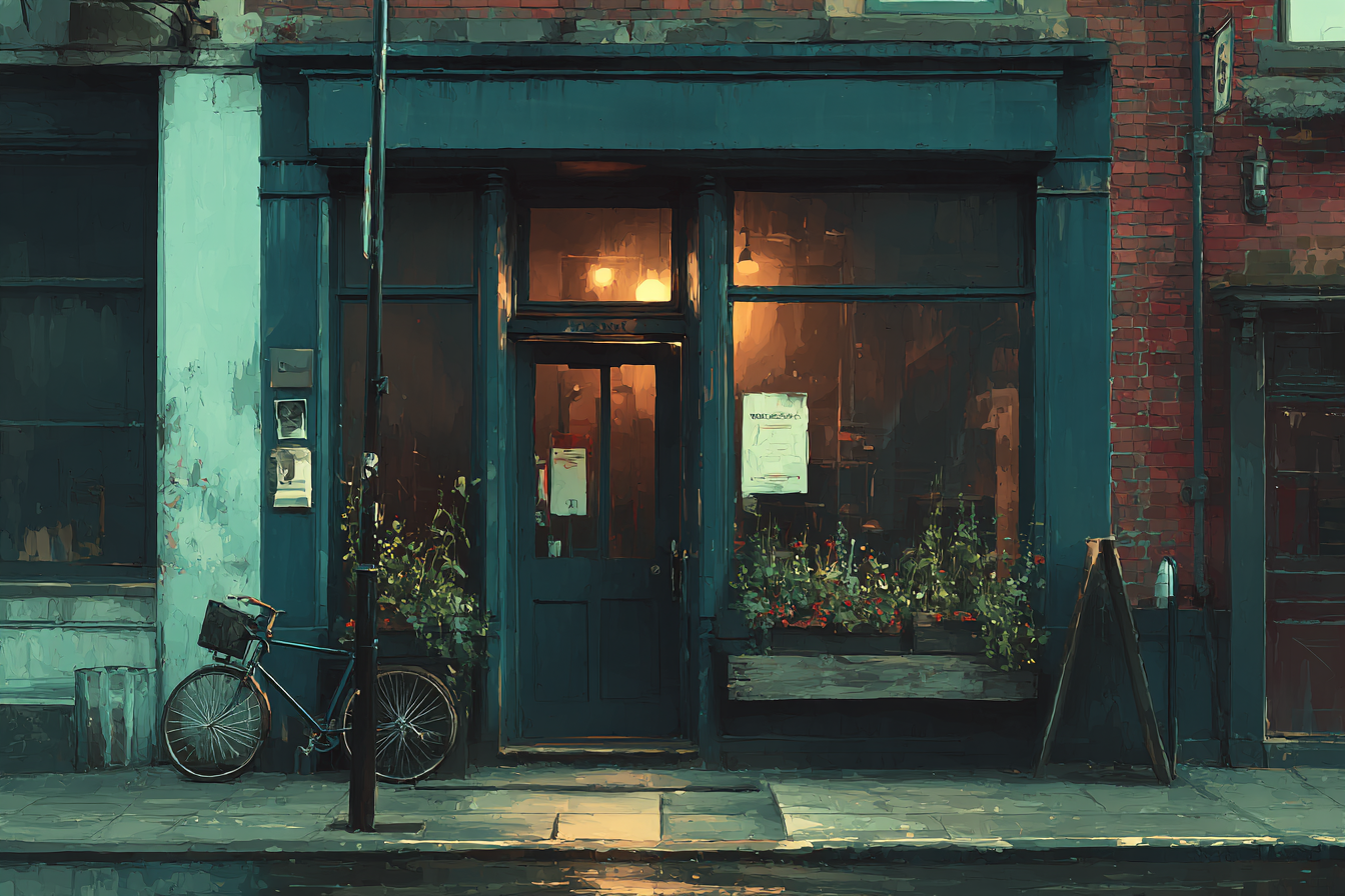 A café | Source: Midjourney