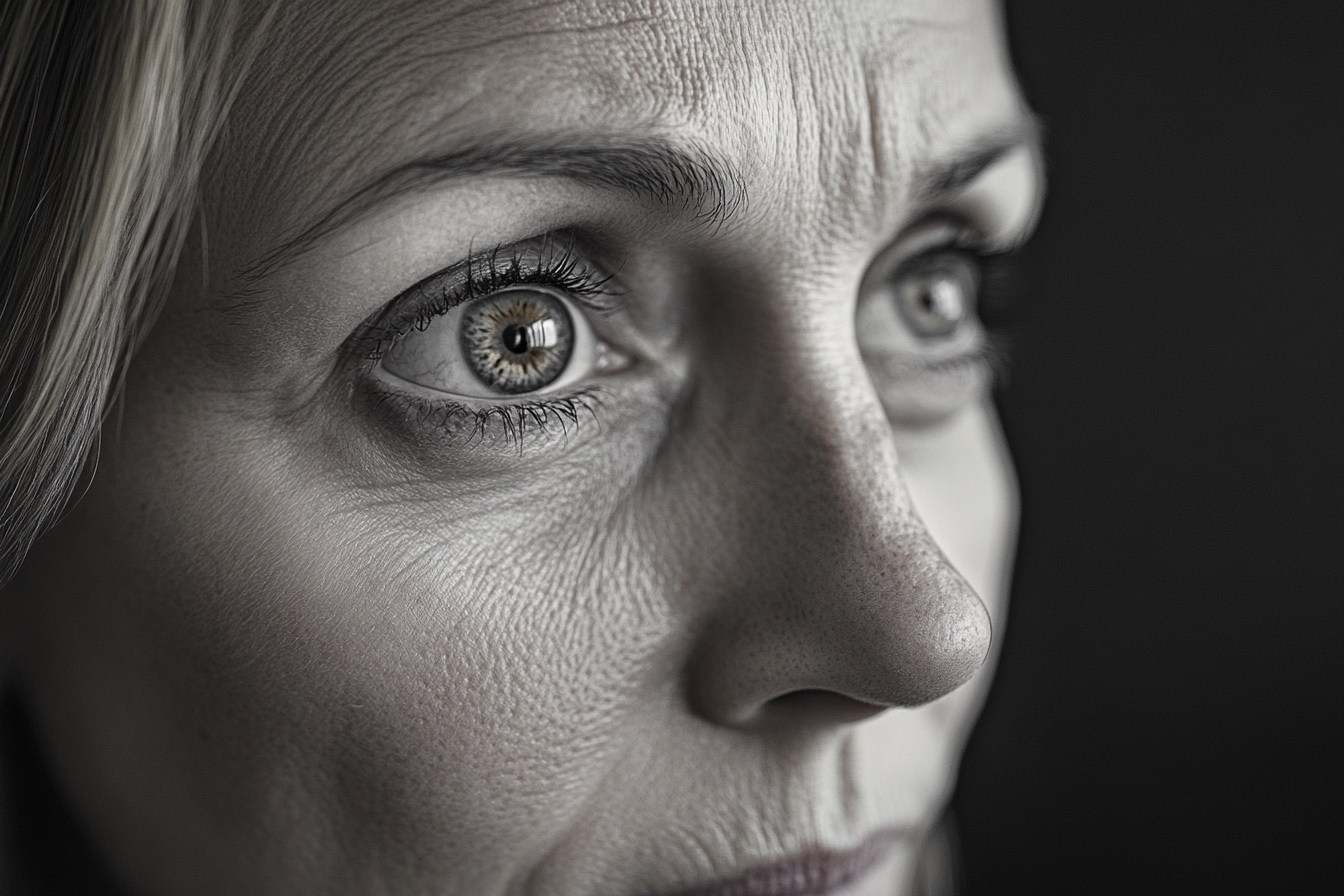 Une femme regarde en état de choc | Source : Midjourney