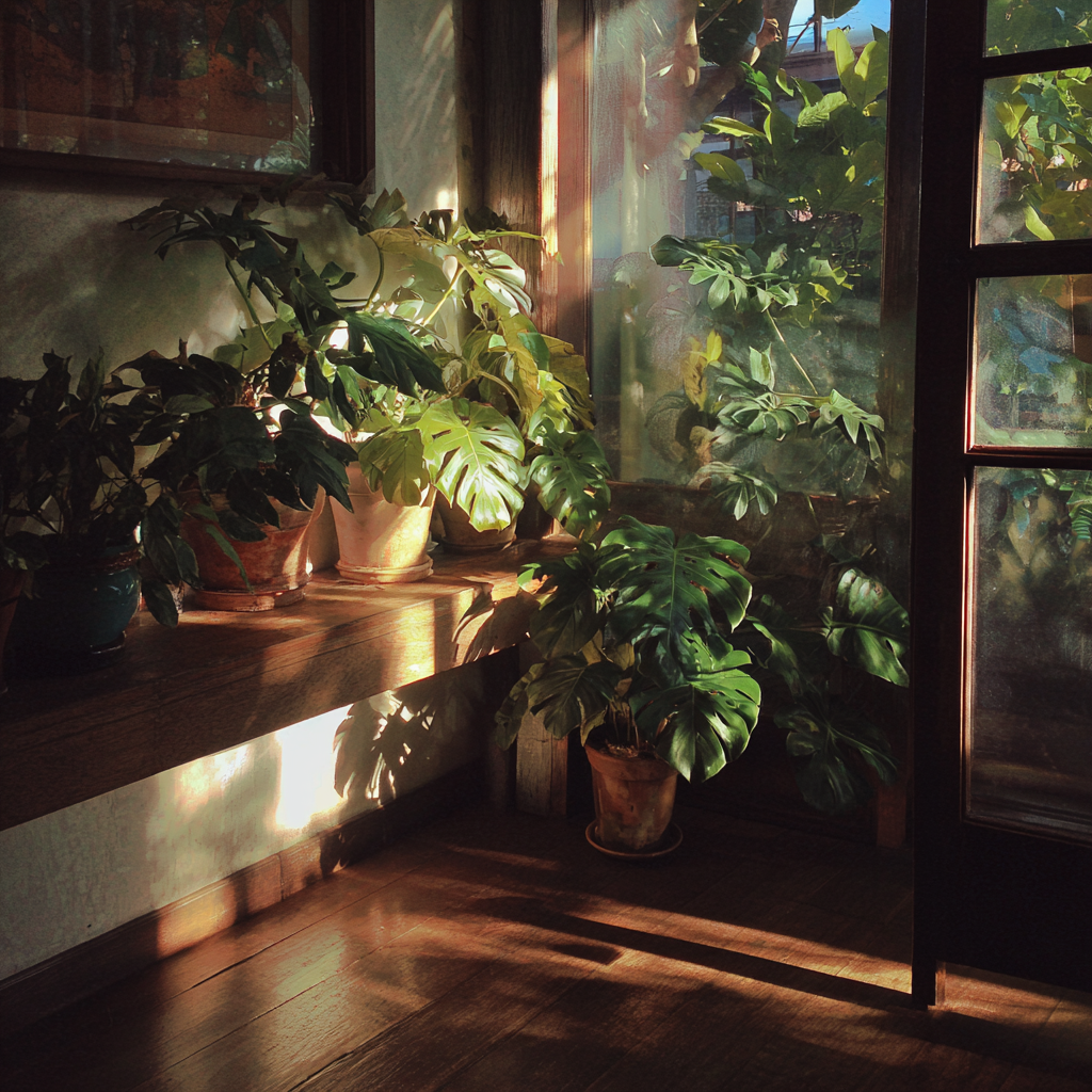 Plants in a home | Source: Midjourney
