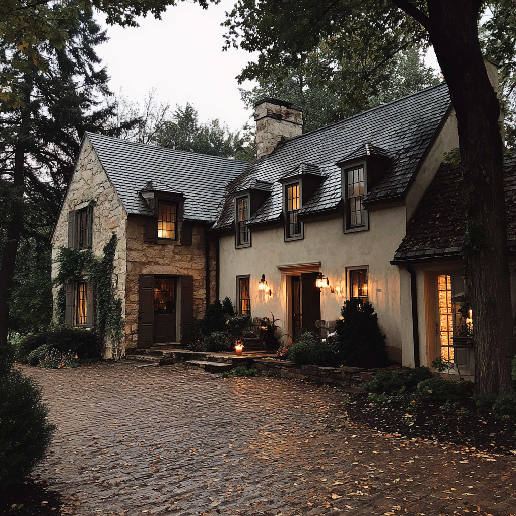 The exterior of a home | Source: Midjourney