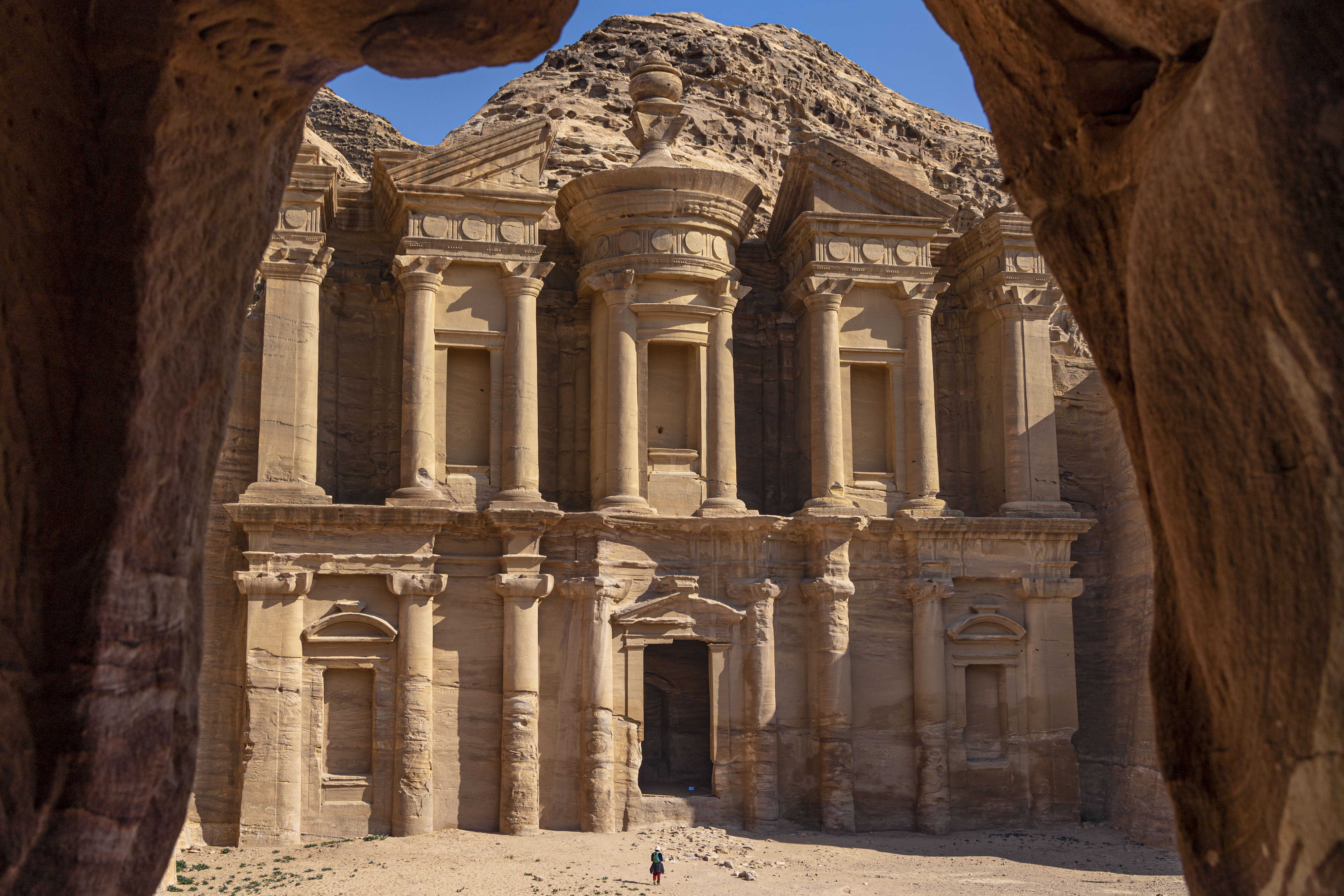 The Treasury in Petra | Source: Getty Images