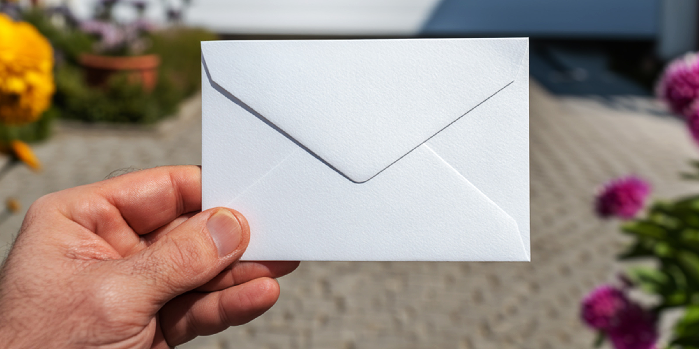 A man holding an envelope | Source: The Celebritist
