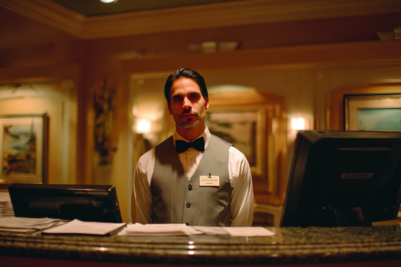 A hotel clerk | Source: Pexels
