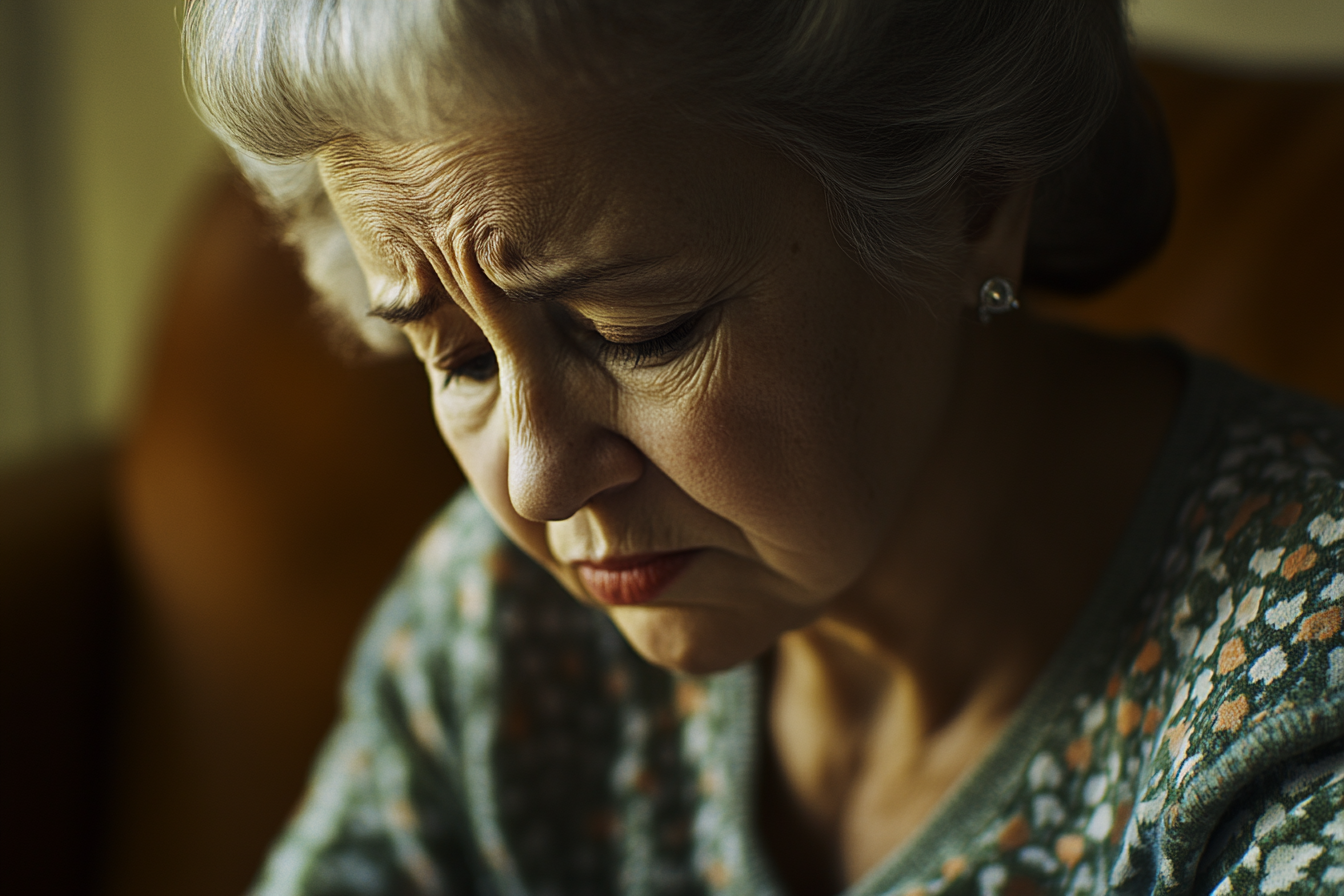 A sad woman | Source: Midjourney